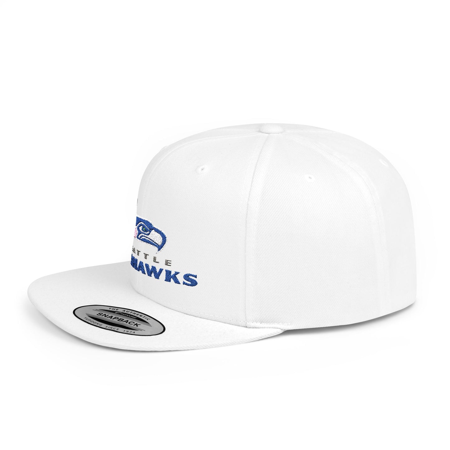 Seattle Seahawks Go Hawks Flat Bill Snapback – Lightweight, Custom Fit, Premium Quality