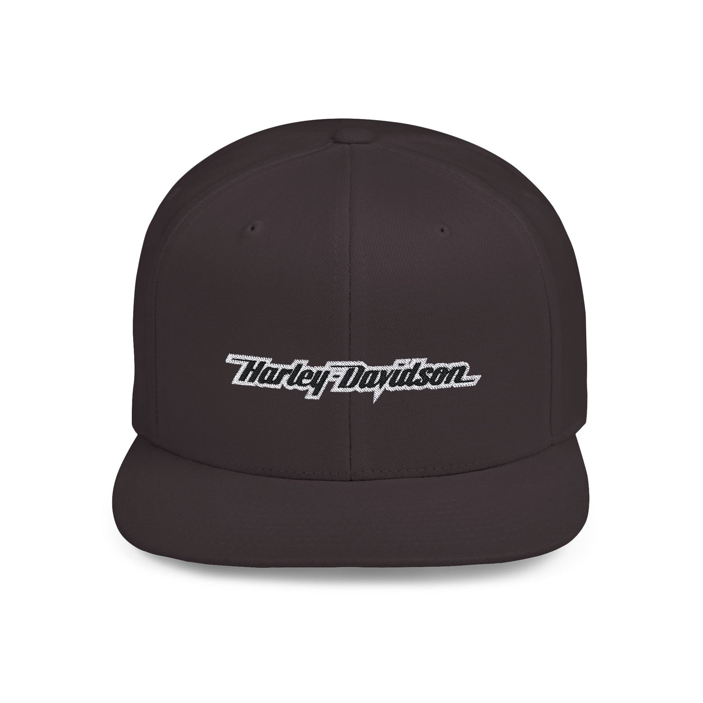 Harley Davidson Motor Flat Bill Snapback – Lightweight, Custom Fit, Premium Quality