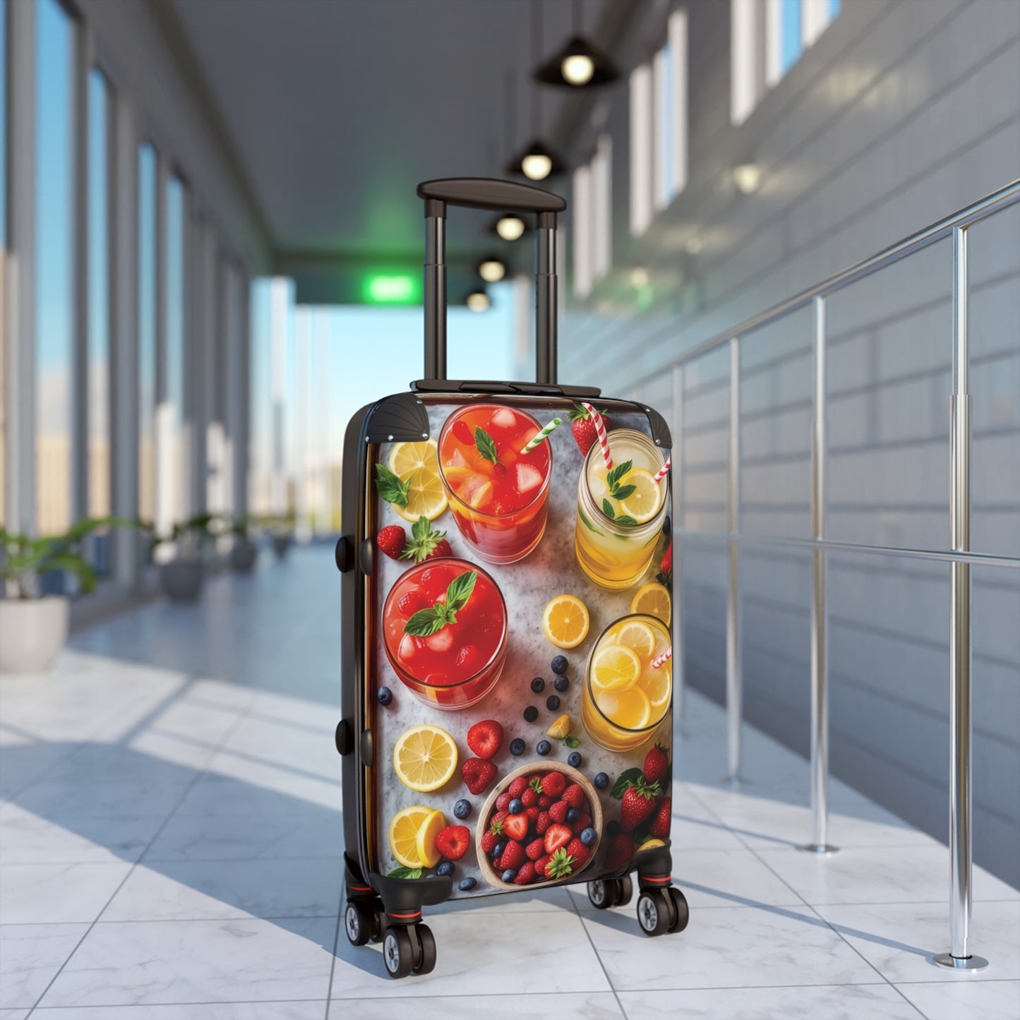 Nature Summer Fruit Carry-On Suitcase - Stylish Luggage for Travelers