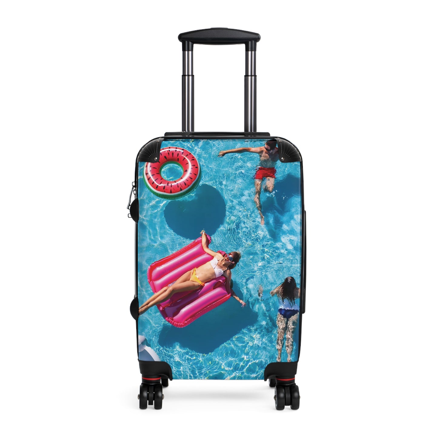 Nature Summer Pattern Carry-On Suitcase - Stylish Luggage for Travelers
