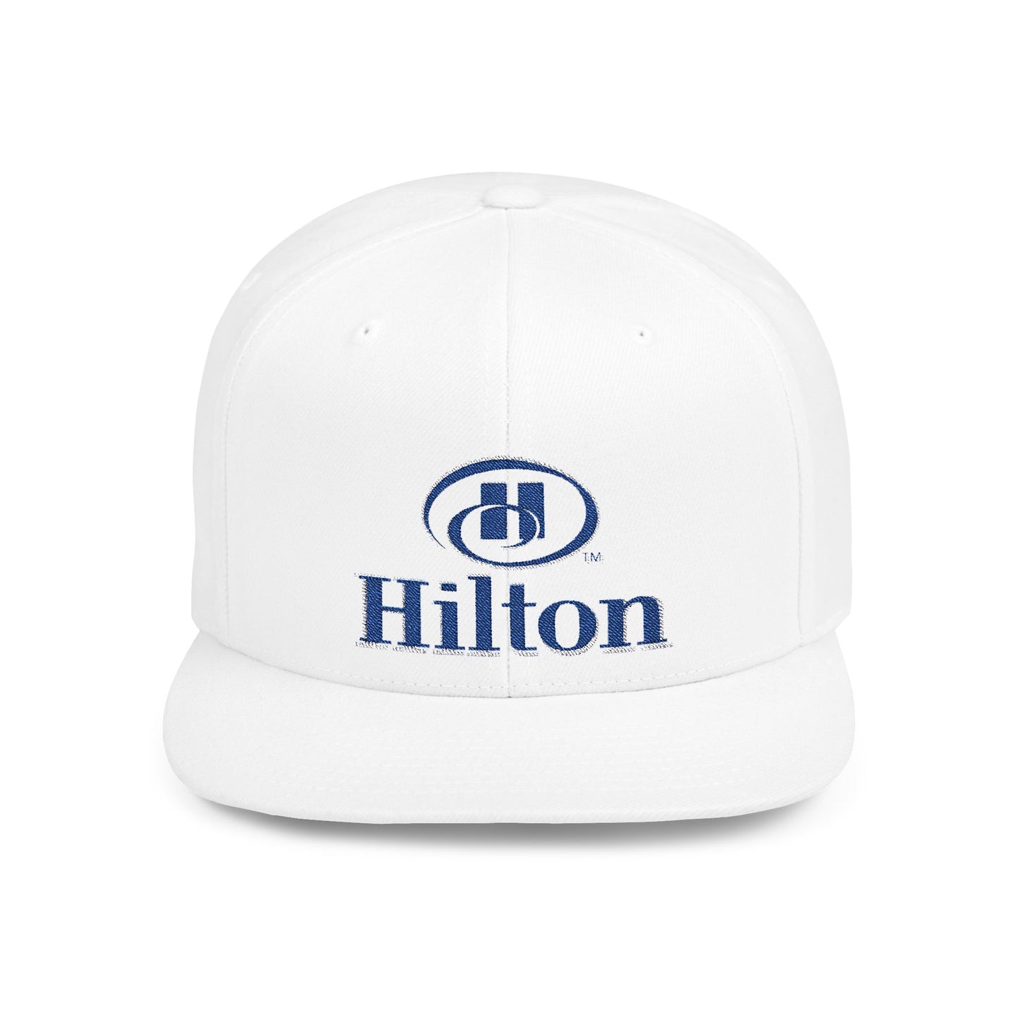 Hilton Flat Bill Snapback – Lightweight, Custom Fit, Premium Quality
