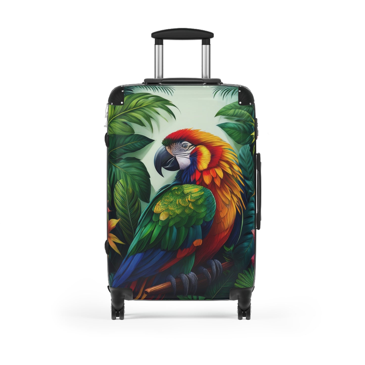 Animals Parrot Macaw Art Carry-On Suitcase - Stylish Luggage for Travelers