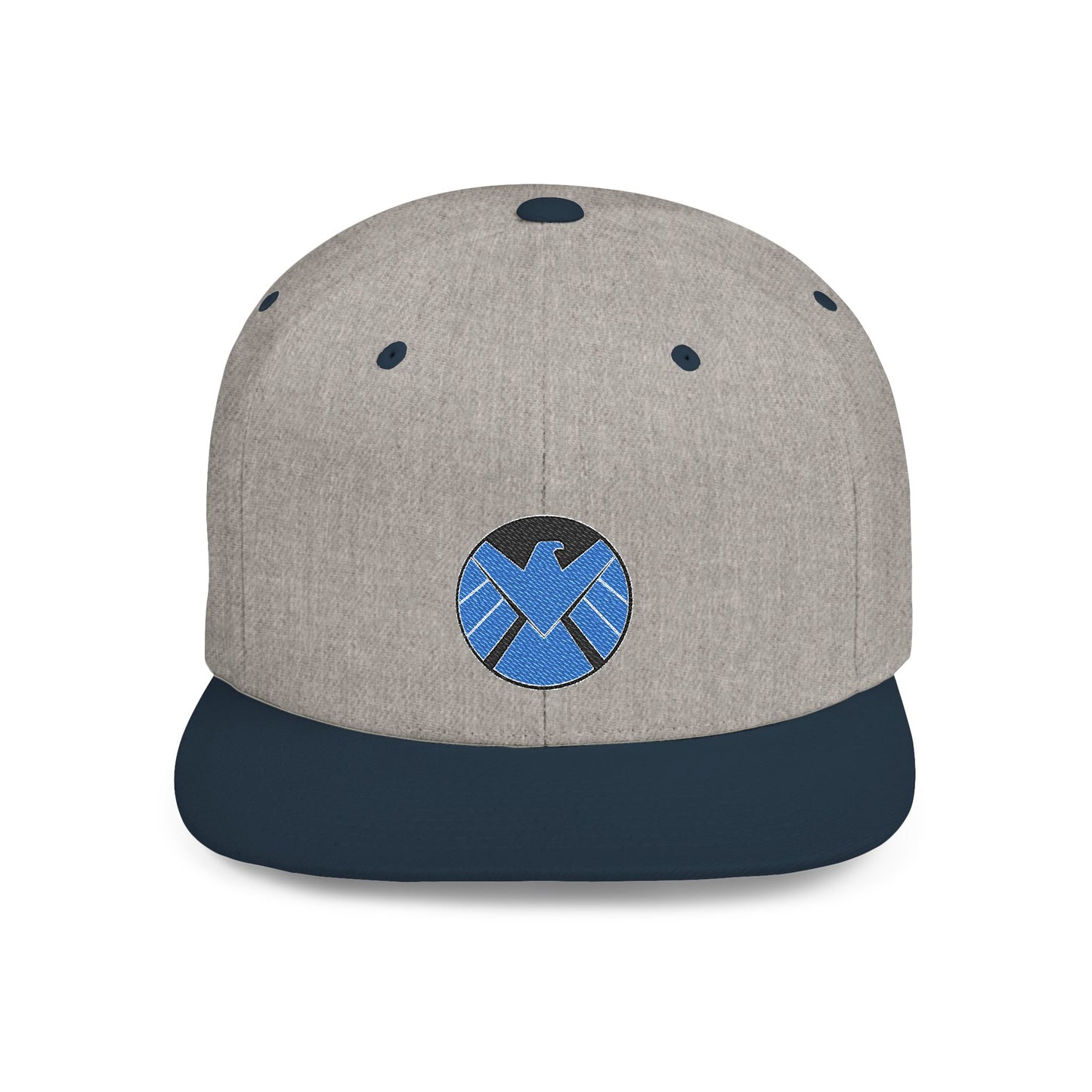 Marvel Shield Flat Bill Snapback – Lightweight, Custom Fit, Premium Quality