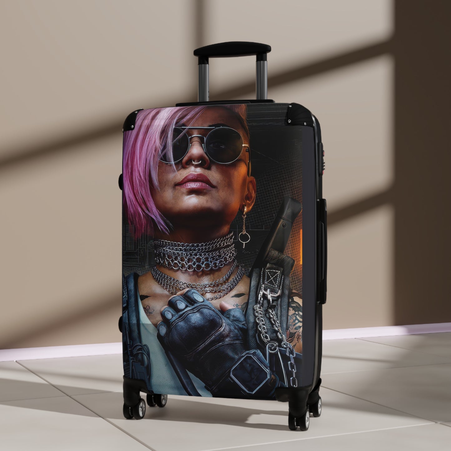 Video Games Black Ops 6 War Zone Carry-On Suitcase - Stylish Luggage for Travelers