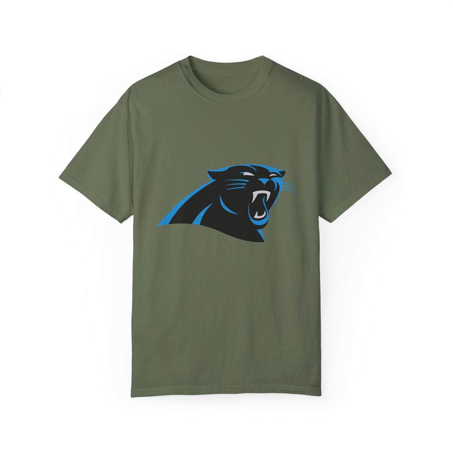 Carolina Panthers Go Panthers Garment-Dyed T-Shirt – Premium Cotton Tee for Customization
