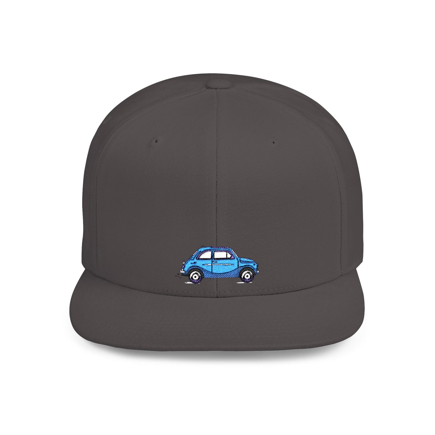 Icons Embroidered Car Flat Bill Snapback – Lightweight, Custom Fit, Premium Quality