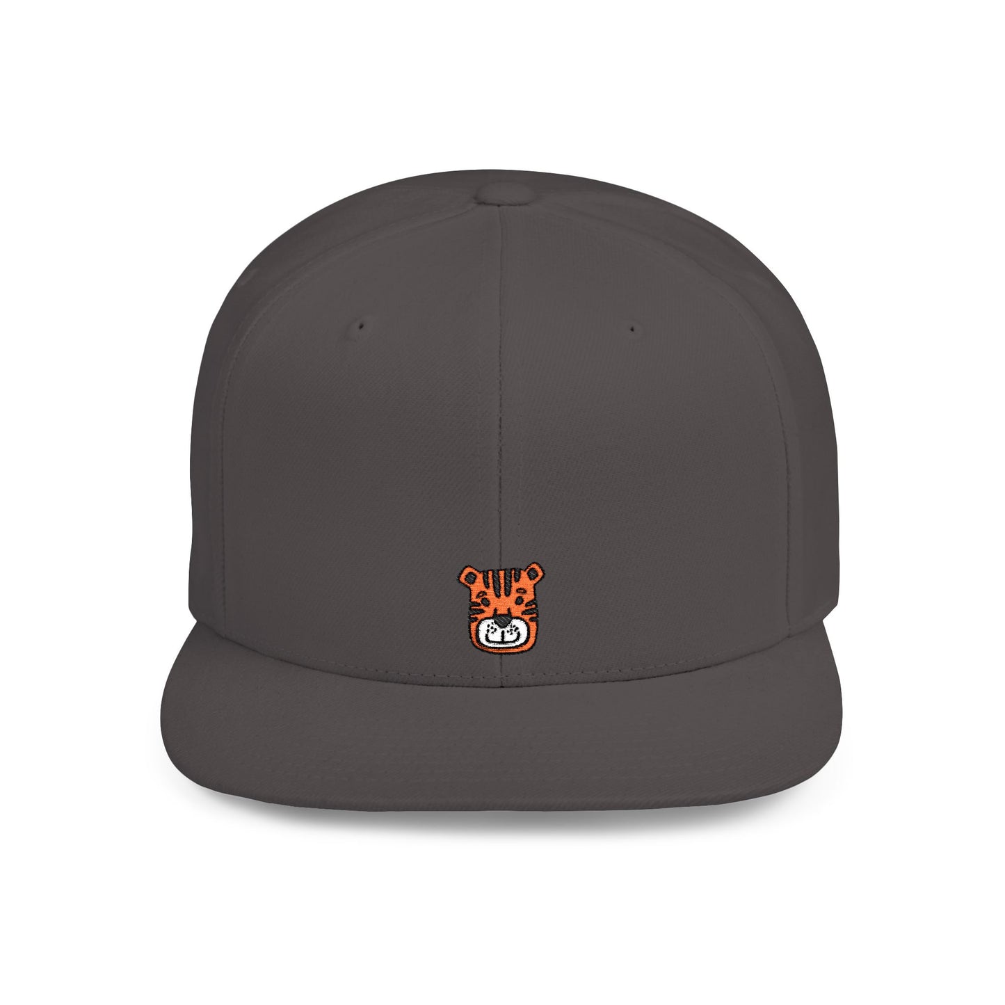 Icons Embroidered Tiger 3 Flat Bill Snapback – Lightweight, Custom Fit, Premium Quality