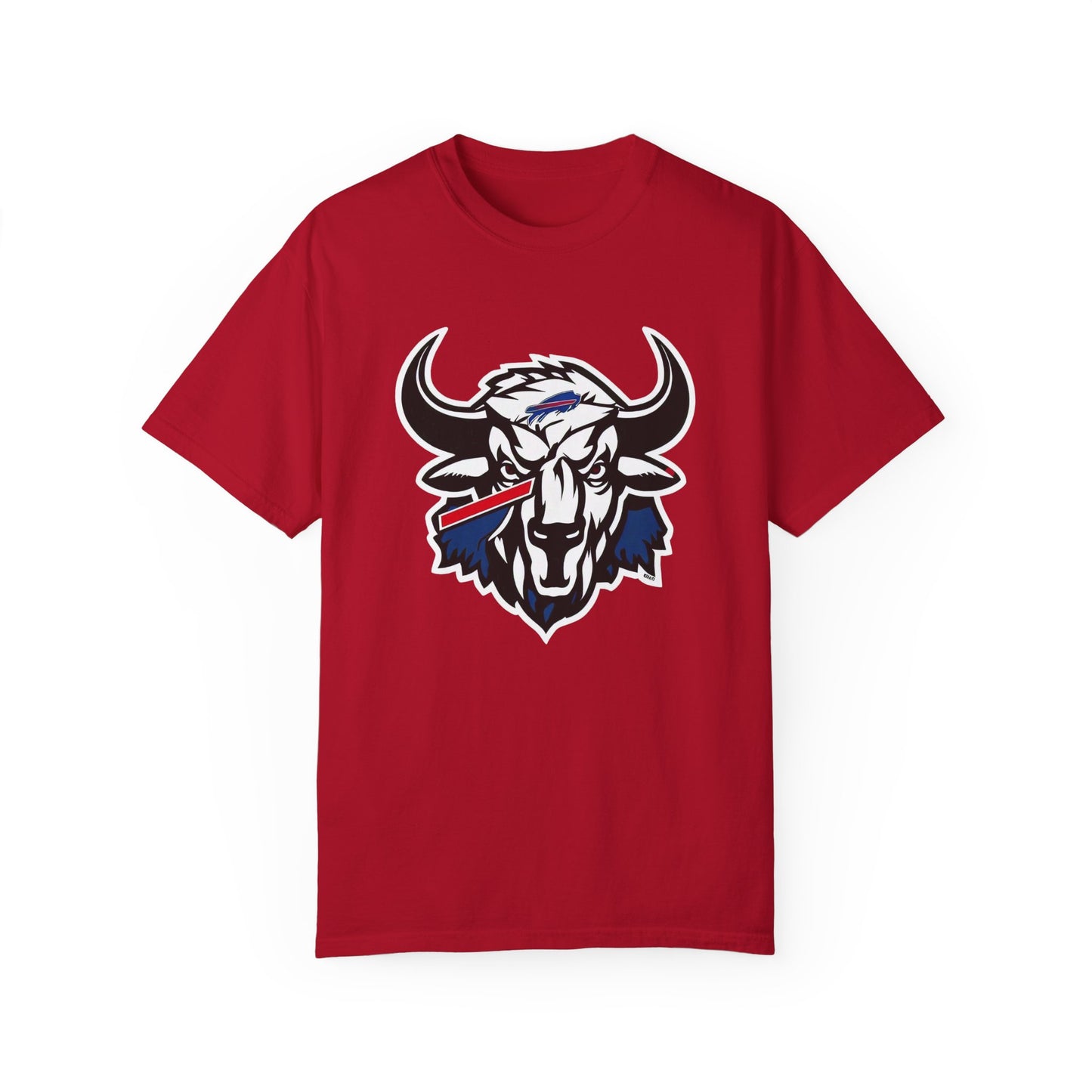 Buffalo Bills New Style Garment-Dyed T-Shirt – Premium Cotton Tee for Customization