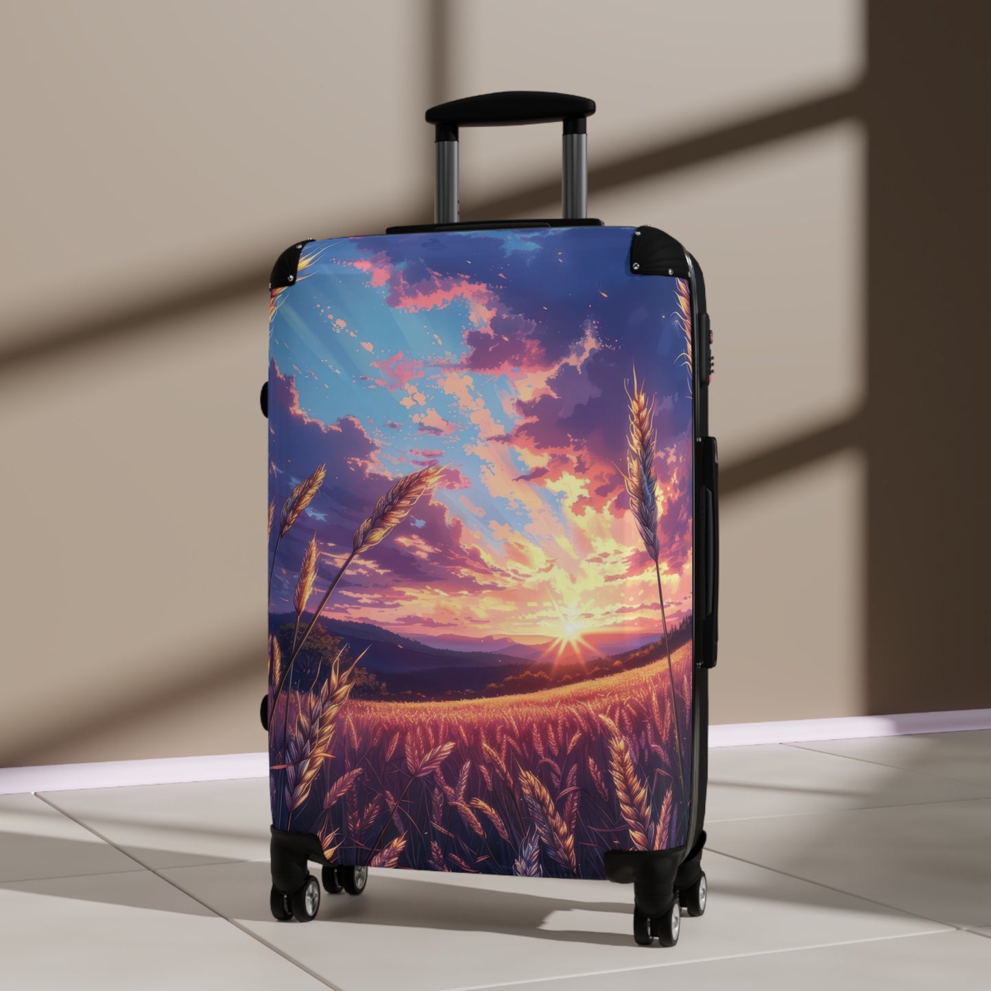 Nature Sunset Stunning Art Carry-On Suitcase - Stylish Luggage for Travelers