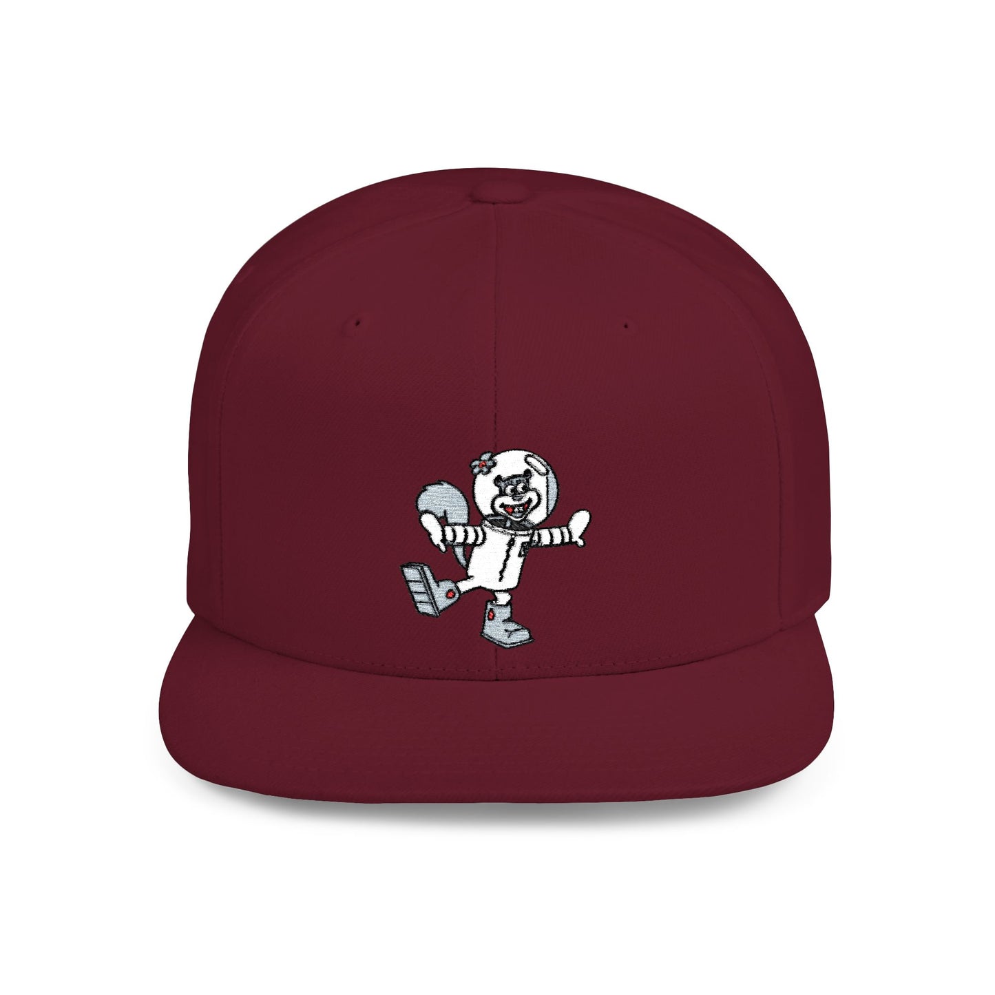 SpongeBob SquarePants Sandy Cheeks Flat Bill Snapback – Lightweight, Custom Fit, Premium Quality