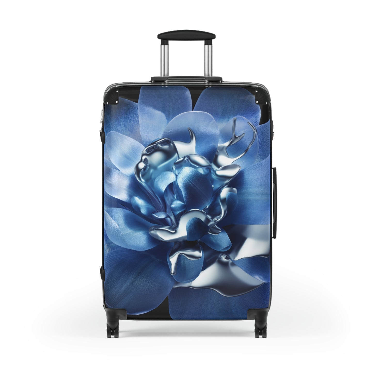 Nature Flowers Floral Abstract Art Carry-On Suitcase - Stylish Luggage for Travelers
