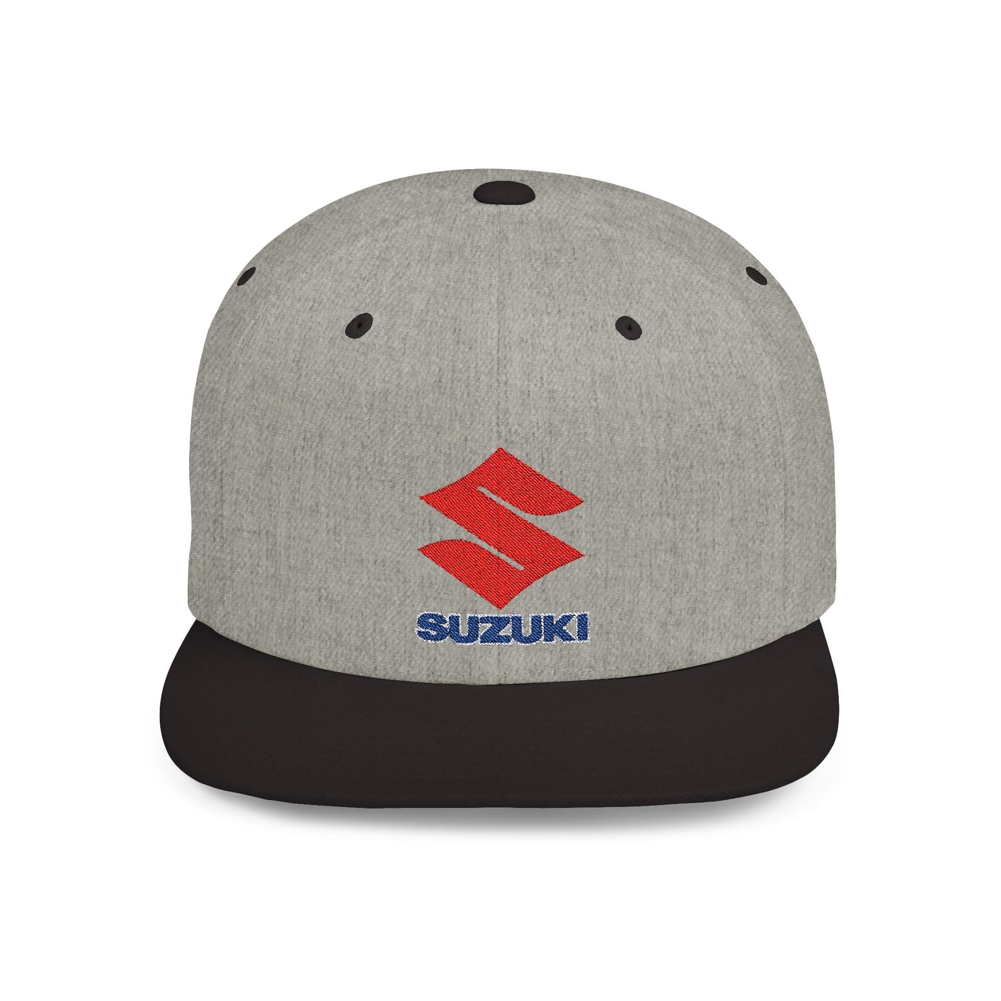 Suzuki Flat Bill Snapback – Lightweight, Custom Fit, Premium Quality