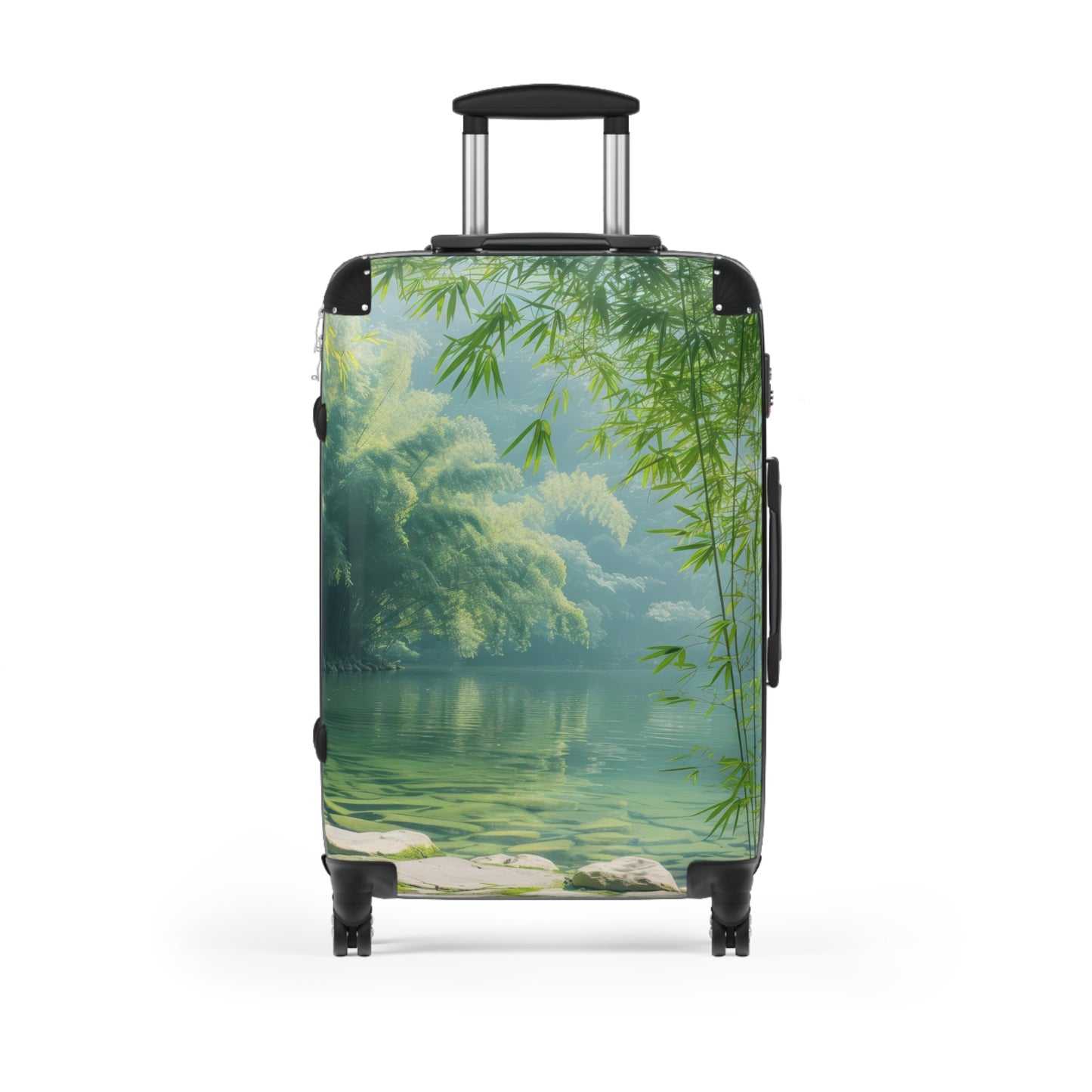 Nature Bamboo Forest Art Carry-On Suitcase - Stylish Luggage for Travelers