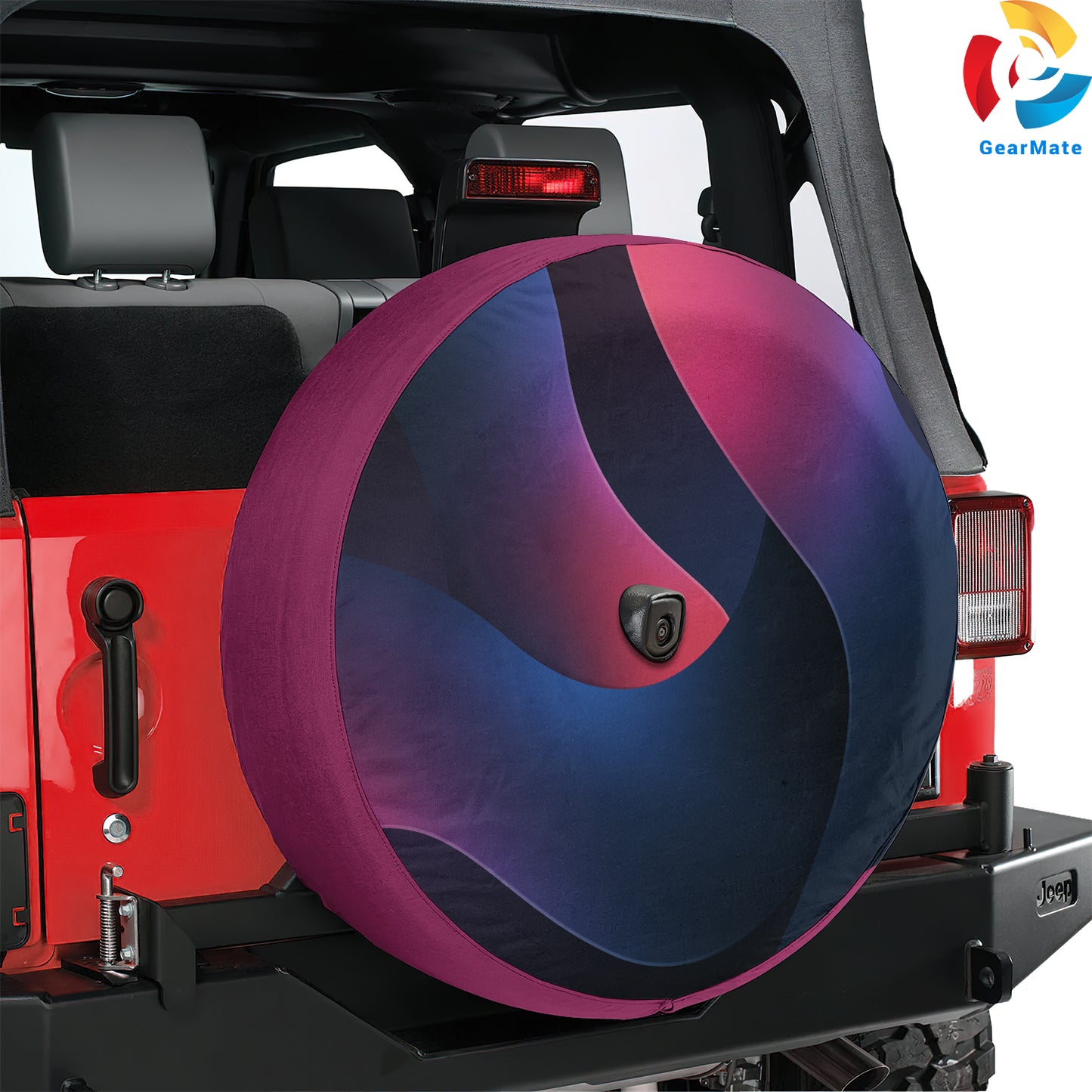 Dark Aesthetic Spare Tire Cover – Premium Waterproof UV Resistant Protector
