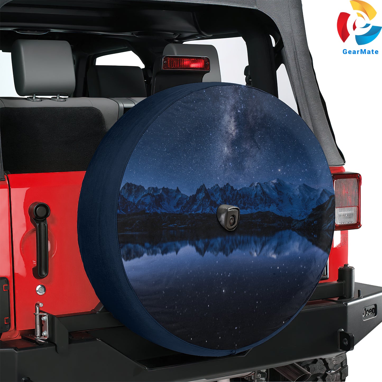 Night Sky Spare Tire Cover – Premium Waterproof UV Resistant Protector