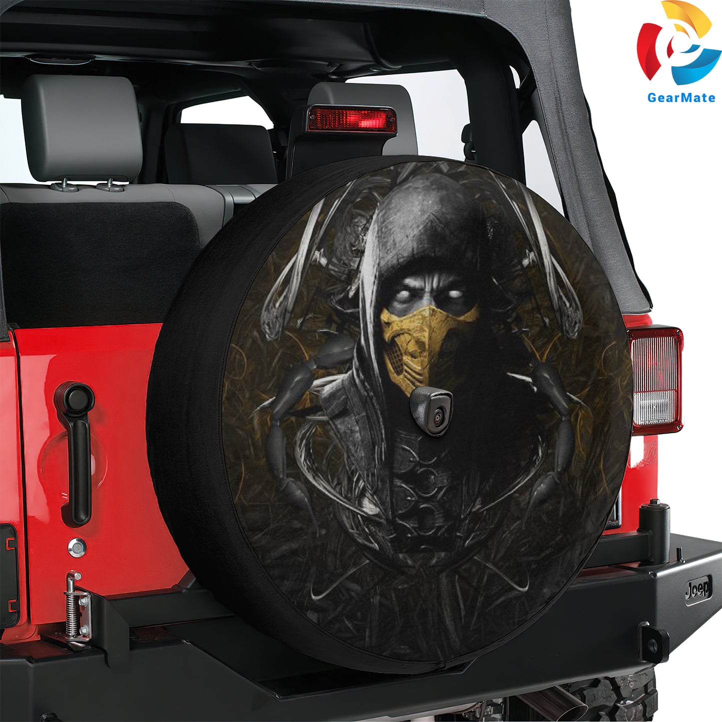 Mortal Kombat Spare Tire Cover – Premium Waterproof UV Resistant Protector