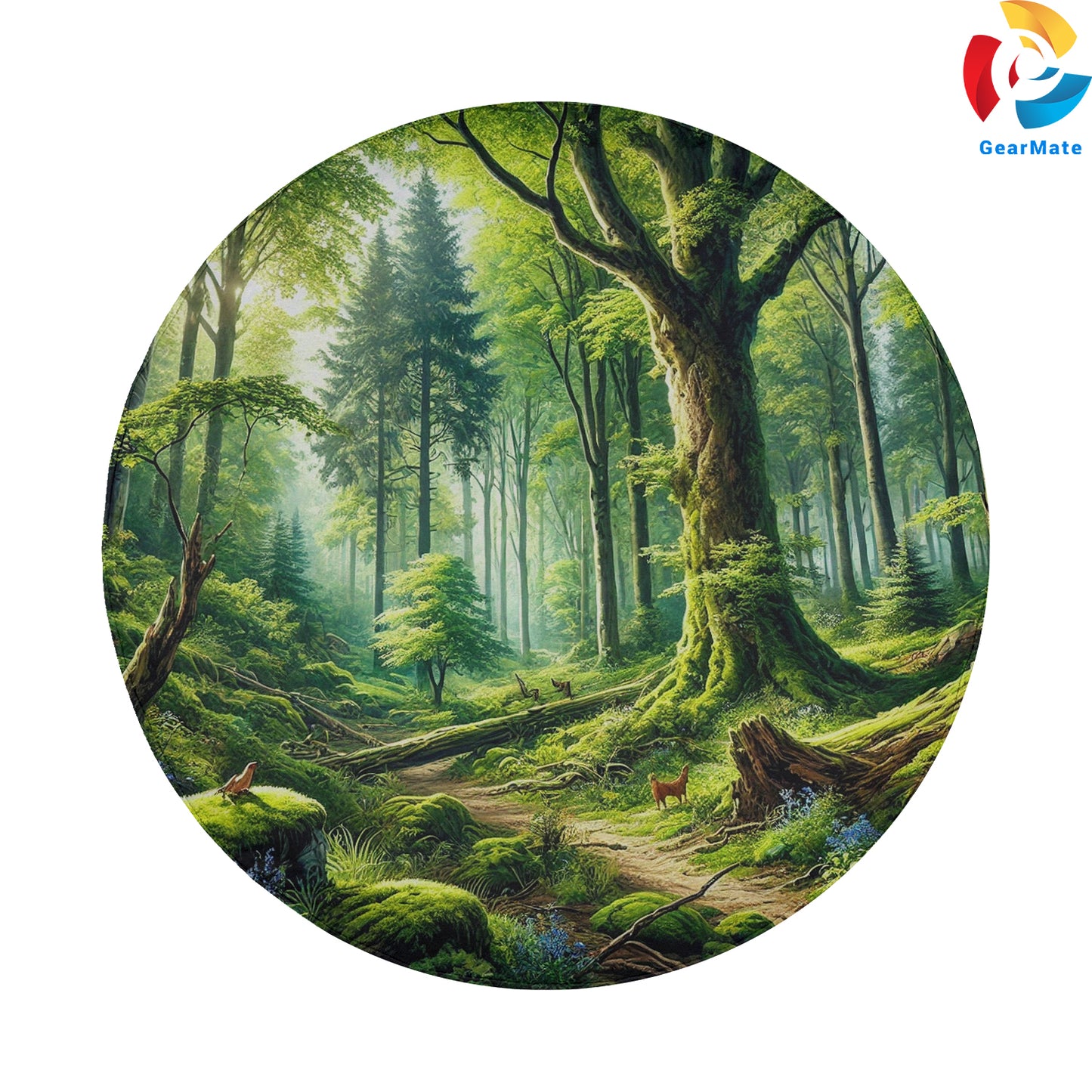 Forest Spare Tire Cover – Premium Waterproof UV Resistant Protector