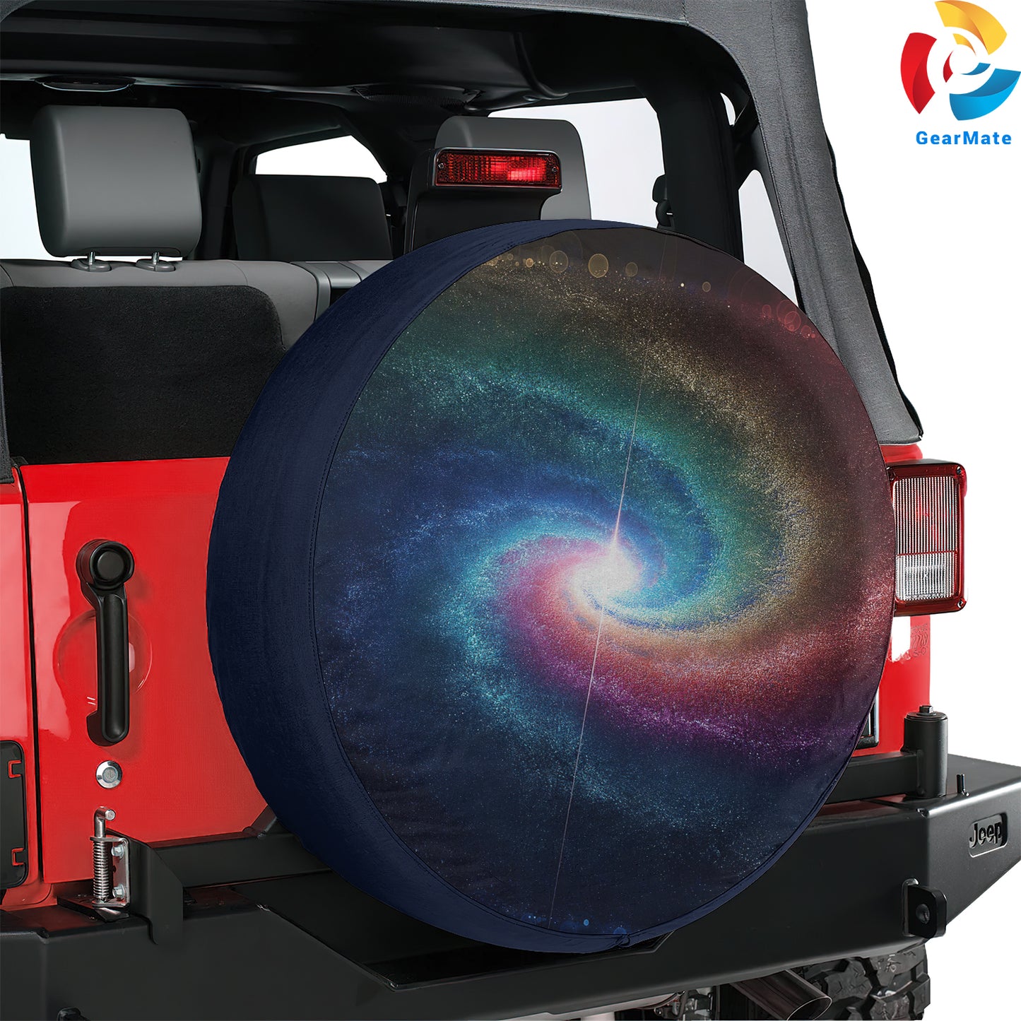 Space Milky Way Spare Tire Cover – Premium Waterproof UV Resistant Protector