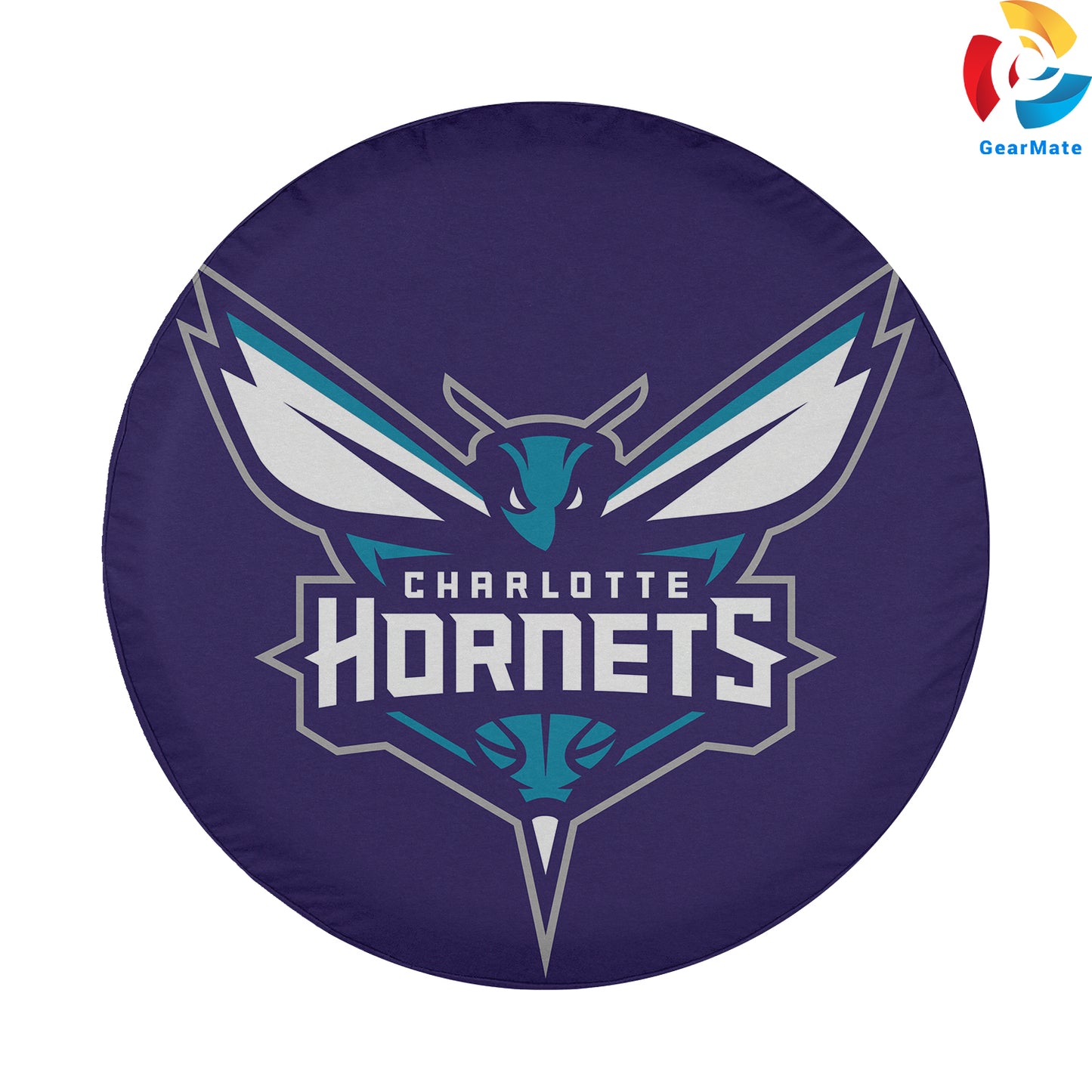 Charlotte Hornets Gear Spare Tire Cover – Premium Waterproof UV-Resistant Protector