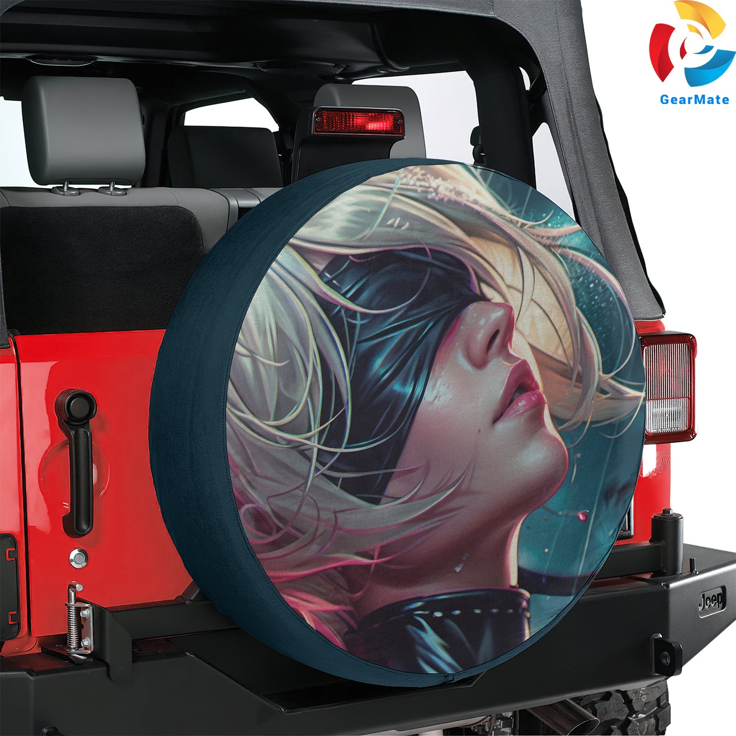 NieR: Automata Video Games Spare Tire Cover – Premium Waterproof UV Resistant Protector