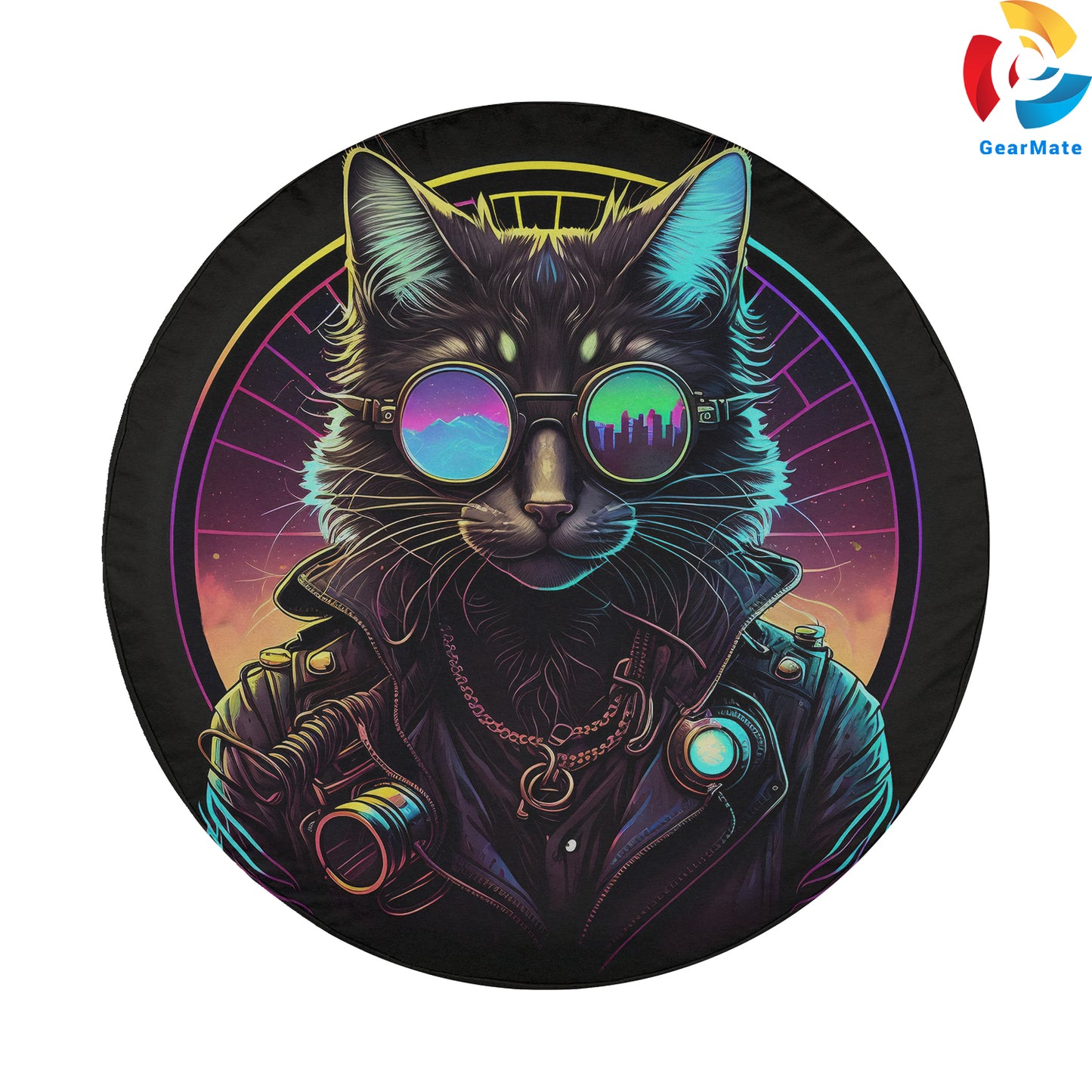 Cats Variety Spare Tire Cover – Premium Waterproof UV Resistant Protector