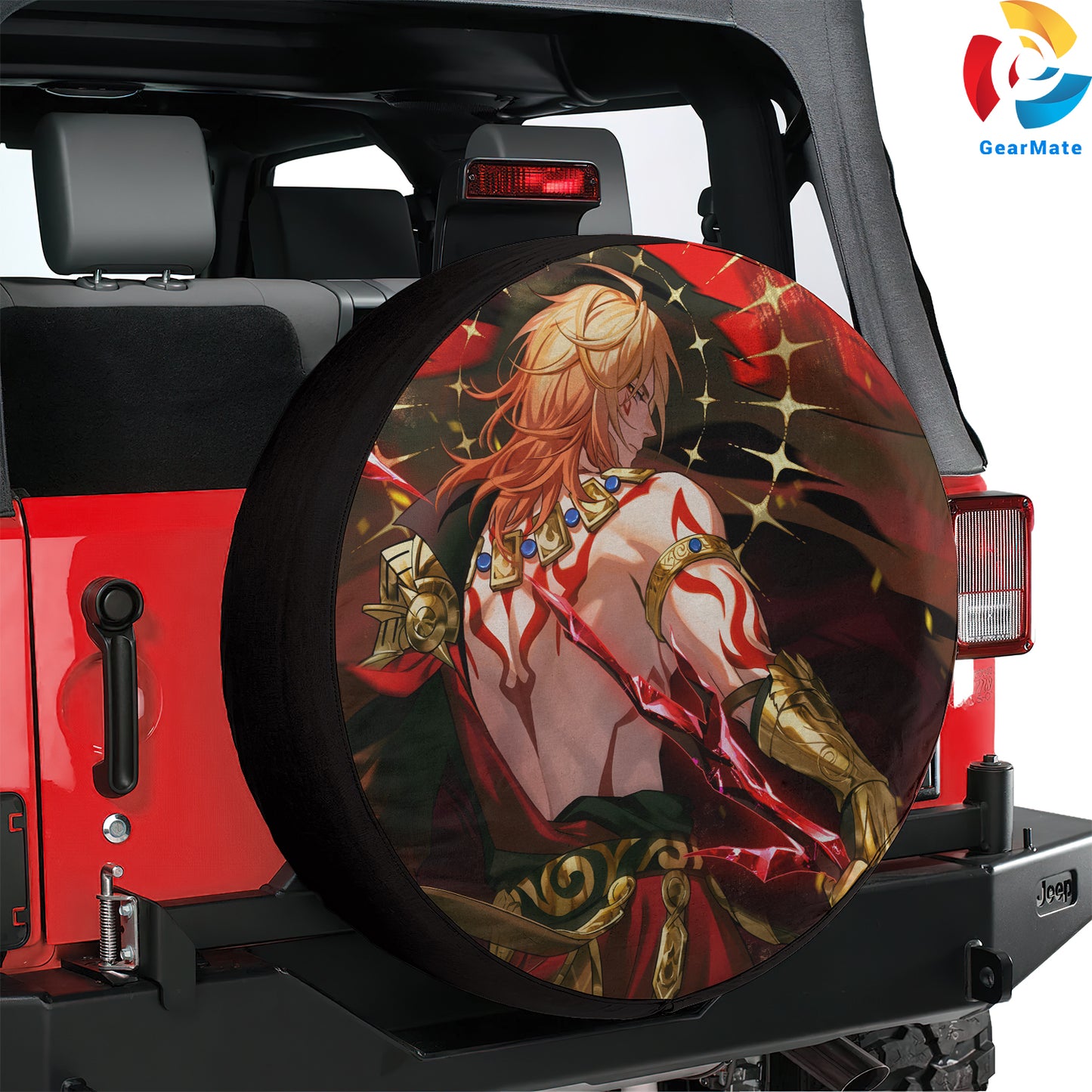 Mydei Honkai Star Rail Video Games Spare Tire Cover – Premium Waterproof UV Resistant Protector