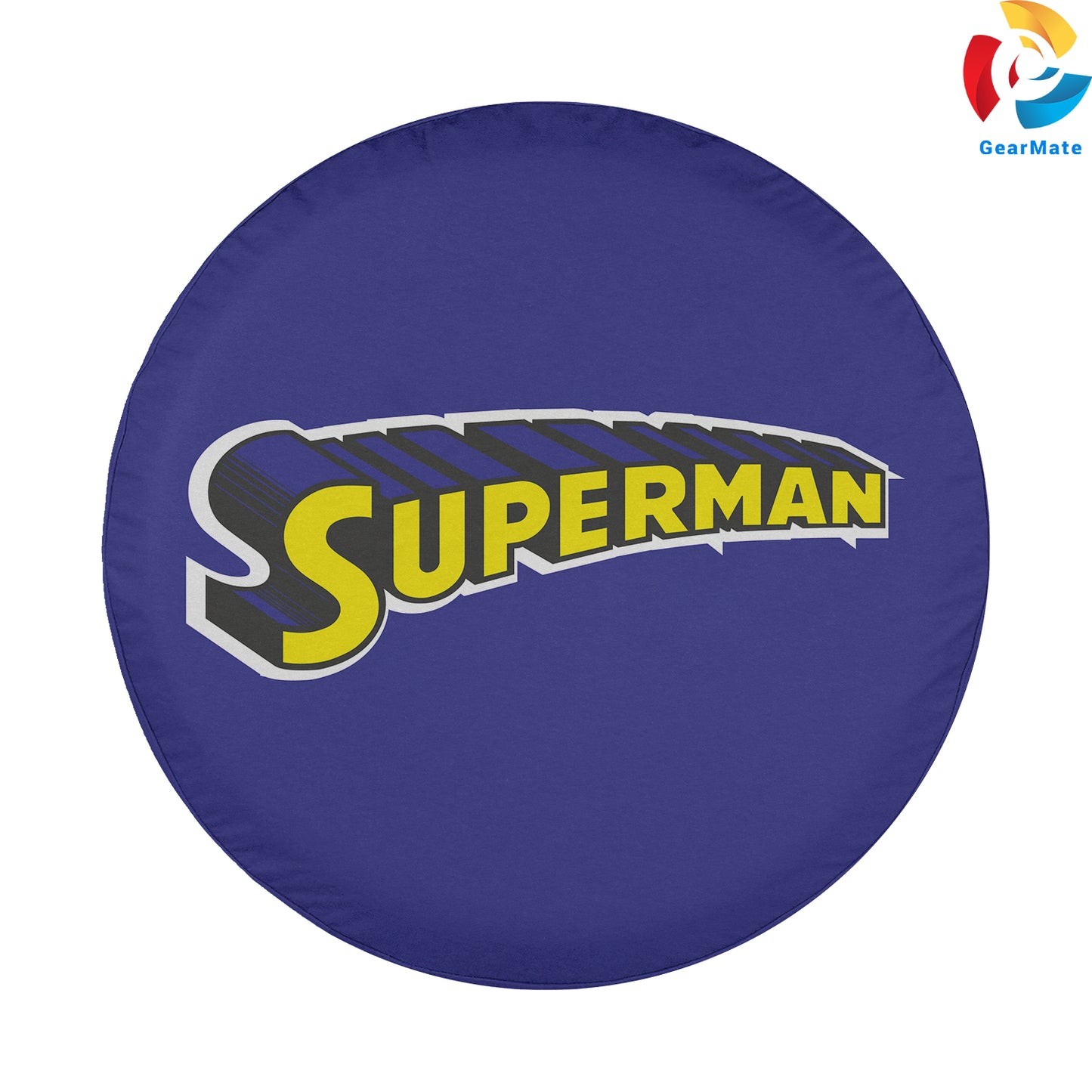 Superman Flying Spare Tire Cover – Premium Waterproof UV Resistant Protector