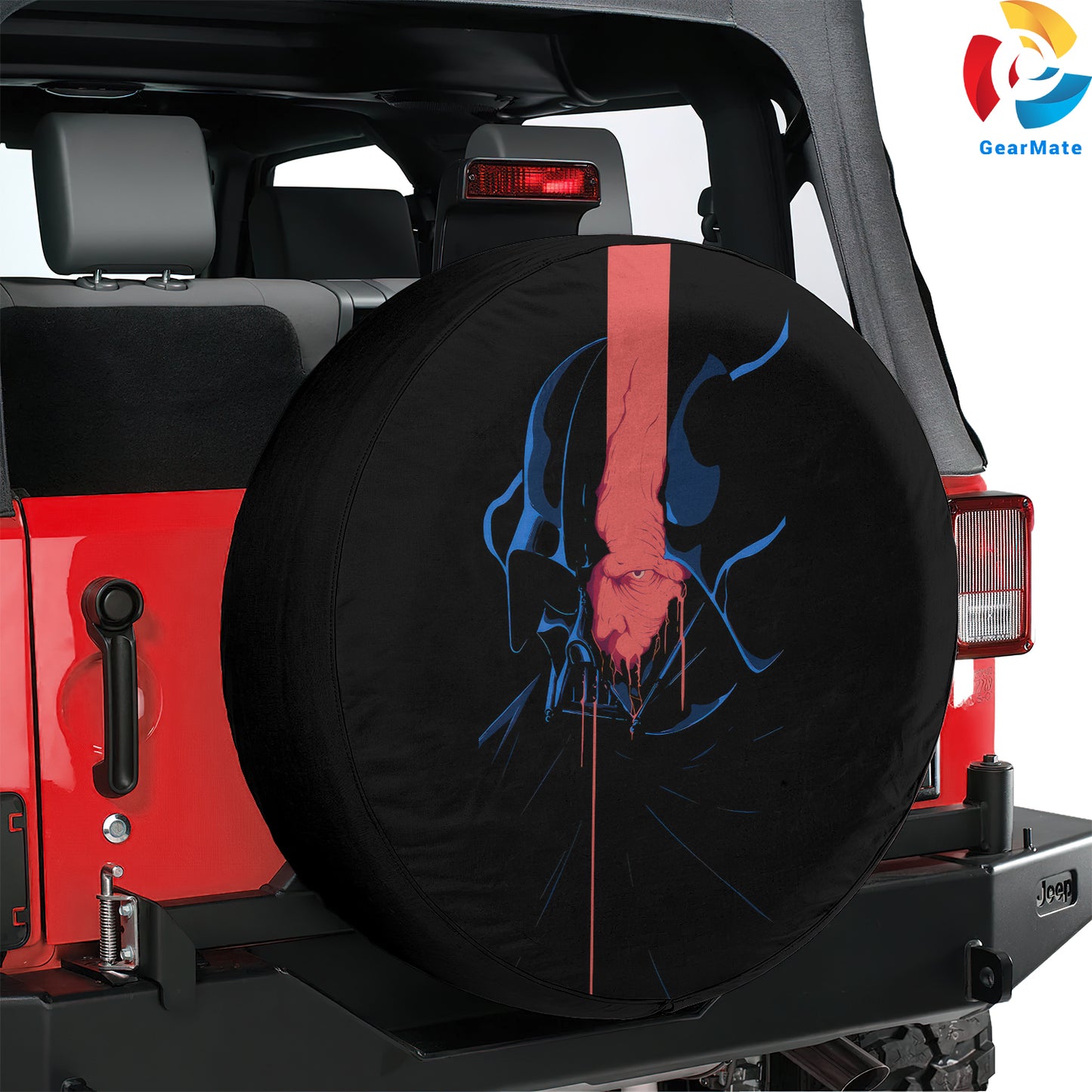 Darth Vader Spare Tire Cover – Premium Waterproof UV Resistant Protector