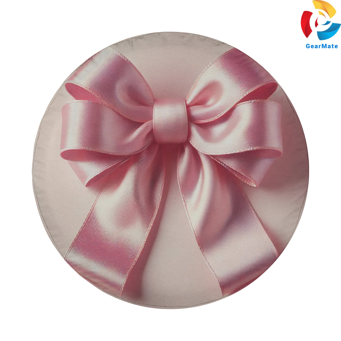 Pink Coquette Bow Spare Tire Cover – Premium Waterproof UV Resistant Protector