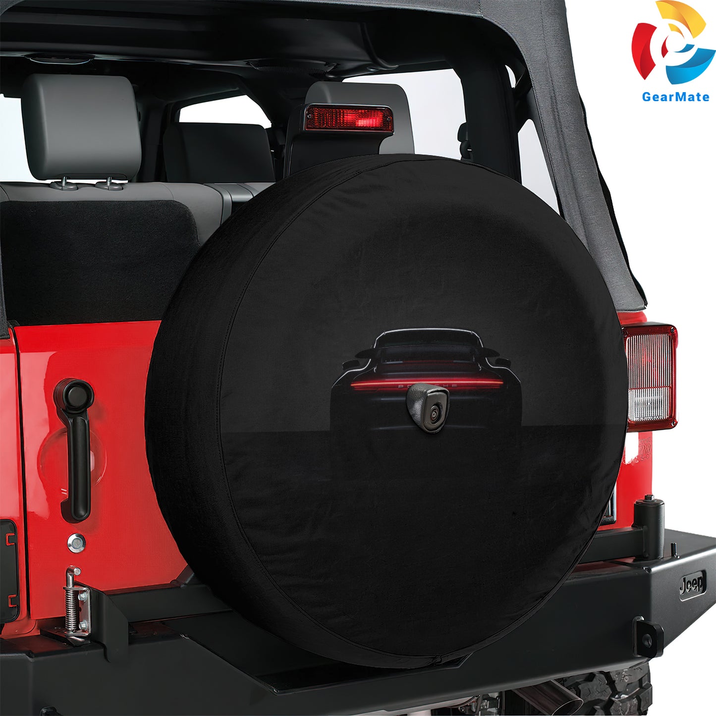 Porsche 911 Turbo S Spare Tire Cover – Premium Waterproof UV Resistant Protector
