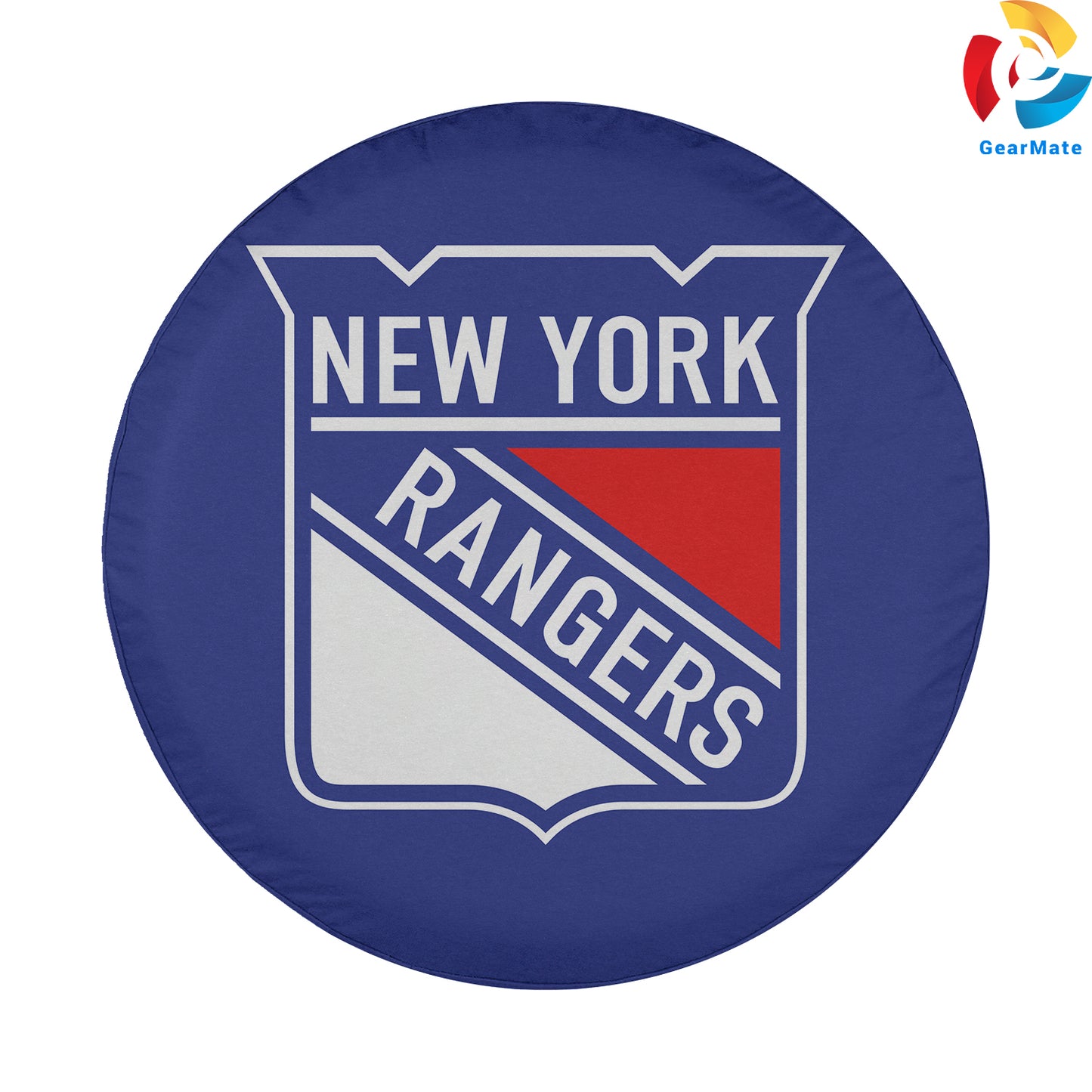 New York Rangers NHL Hockey Season Spare Tire Cover – Premium Waterproof UV-Resistant Protector