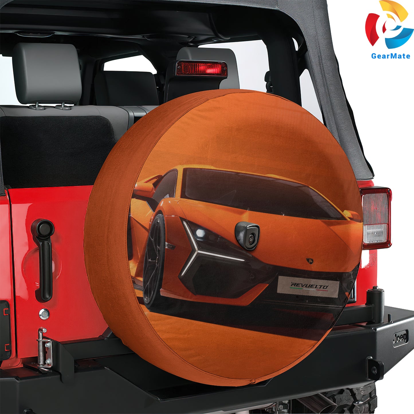 Lamborghini Revuelto Spare Tire Cover – Premium Waterproof UV Resistant Protector
