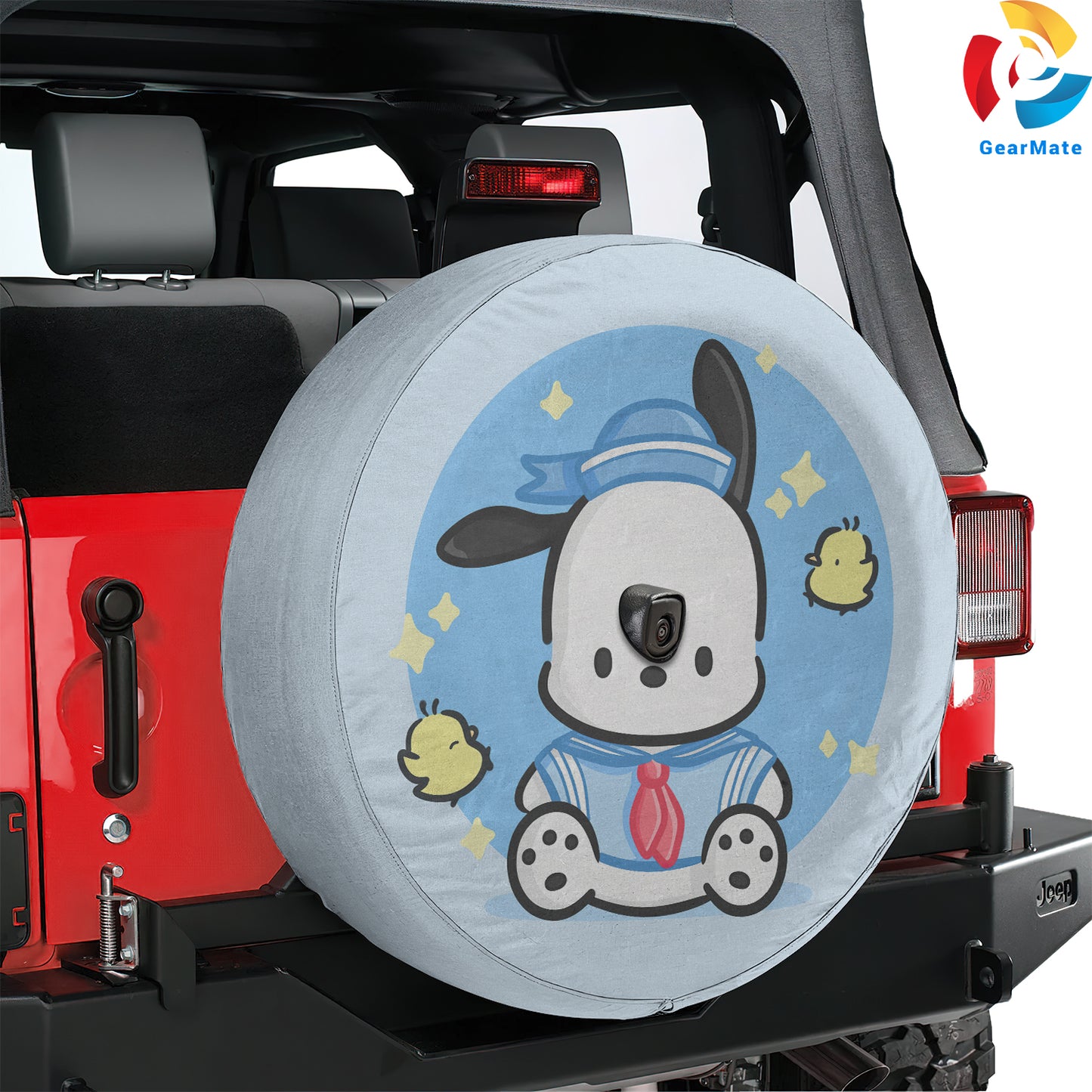 Pochacco Spare Tire Cover – Premium Waterproof UV Resistant Protector