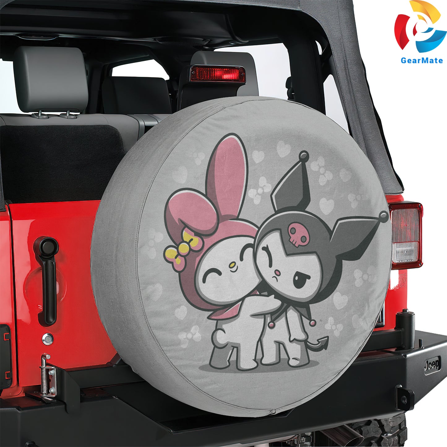 My Melody Pink Spare Tire Cover – Premium Waterproof UV Resistant Protector