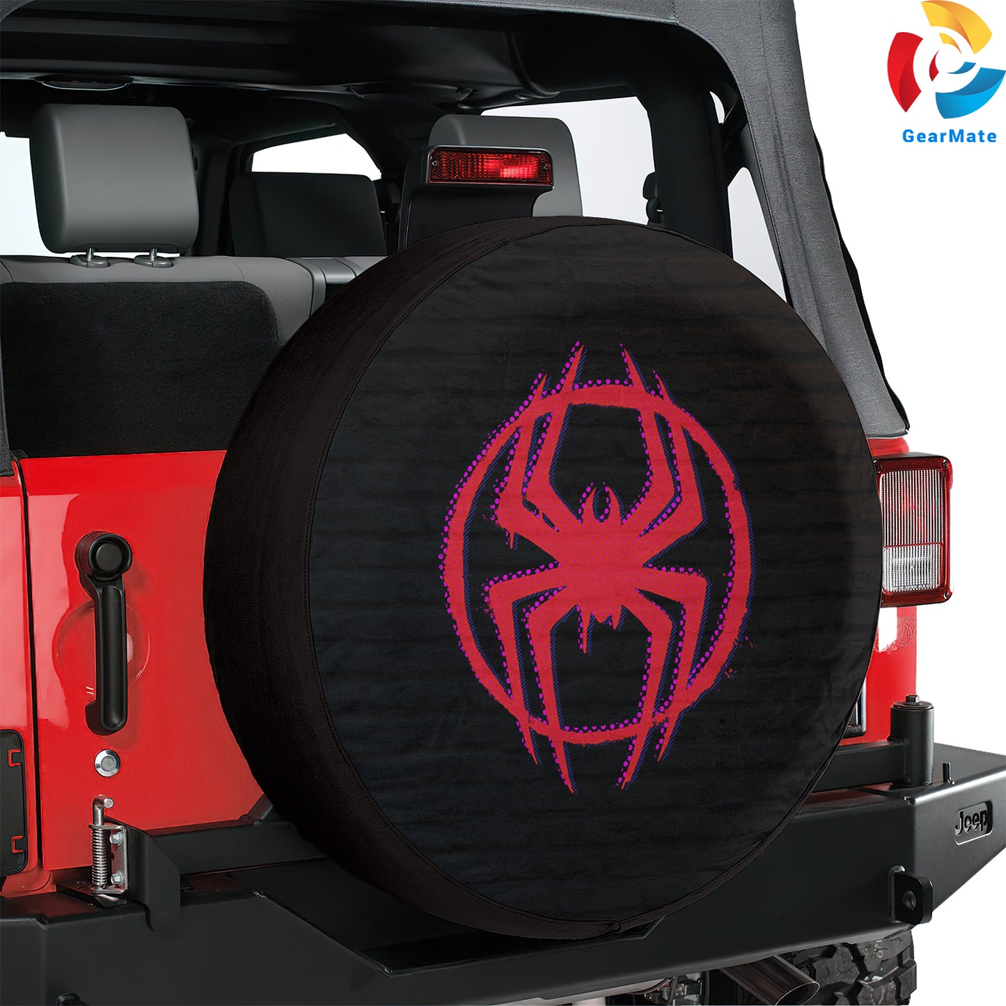 Miles Morales Spare Tire Cover – Premium Waterproof UV Resistant Protector