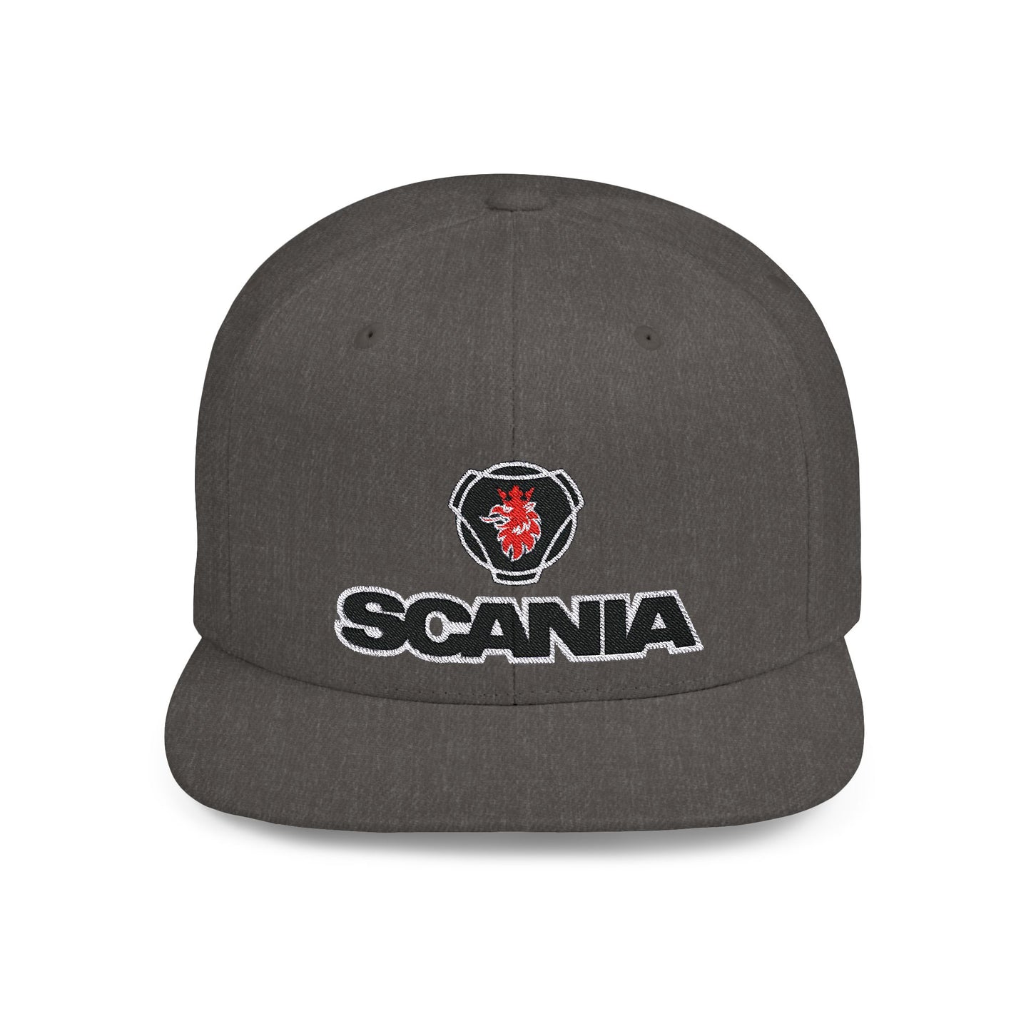 Scania Flat Bill Snapback – Lightweight, Custom Fit, Premium Quality