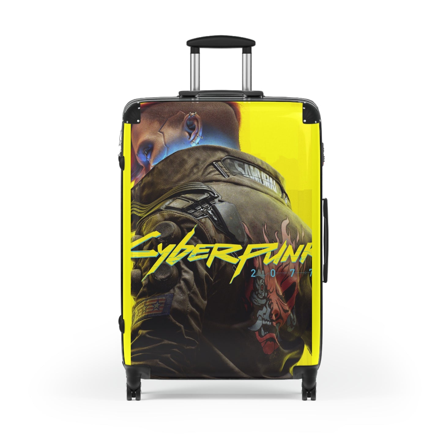 Video Games Cyberpunk 2077 Carry-On Suitcase - Stylish Luggage for Travelers
