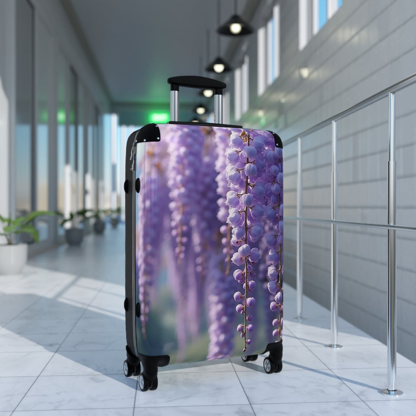 Nature Flowers Floral Japanese Art Carry-On Suitcase - Stylish Luggage for Travelers