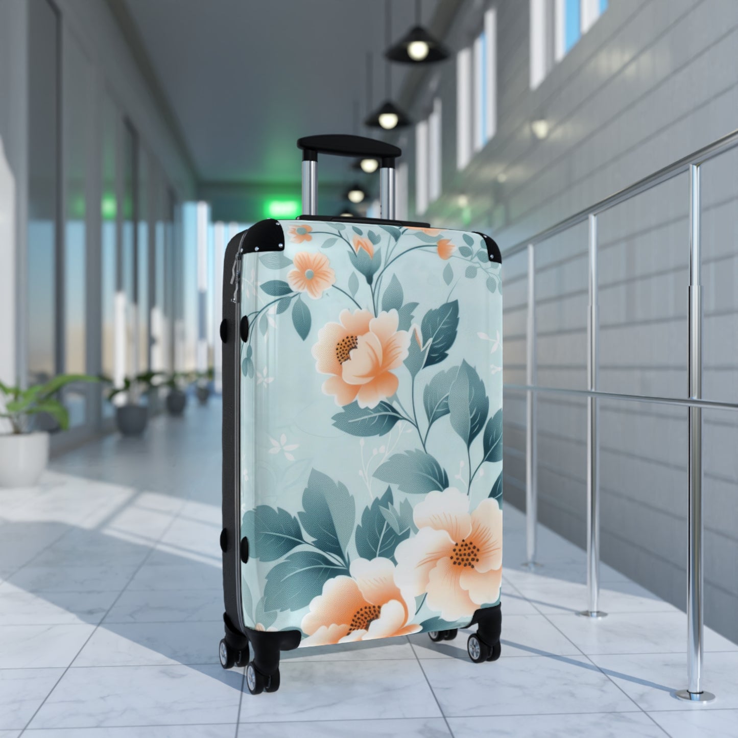 Nature Flowers Floral Vintage Floral Art Carry-On Suitcase - Stylish Luggage for Travelers