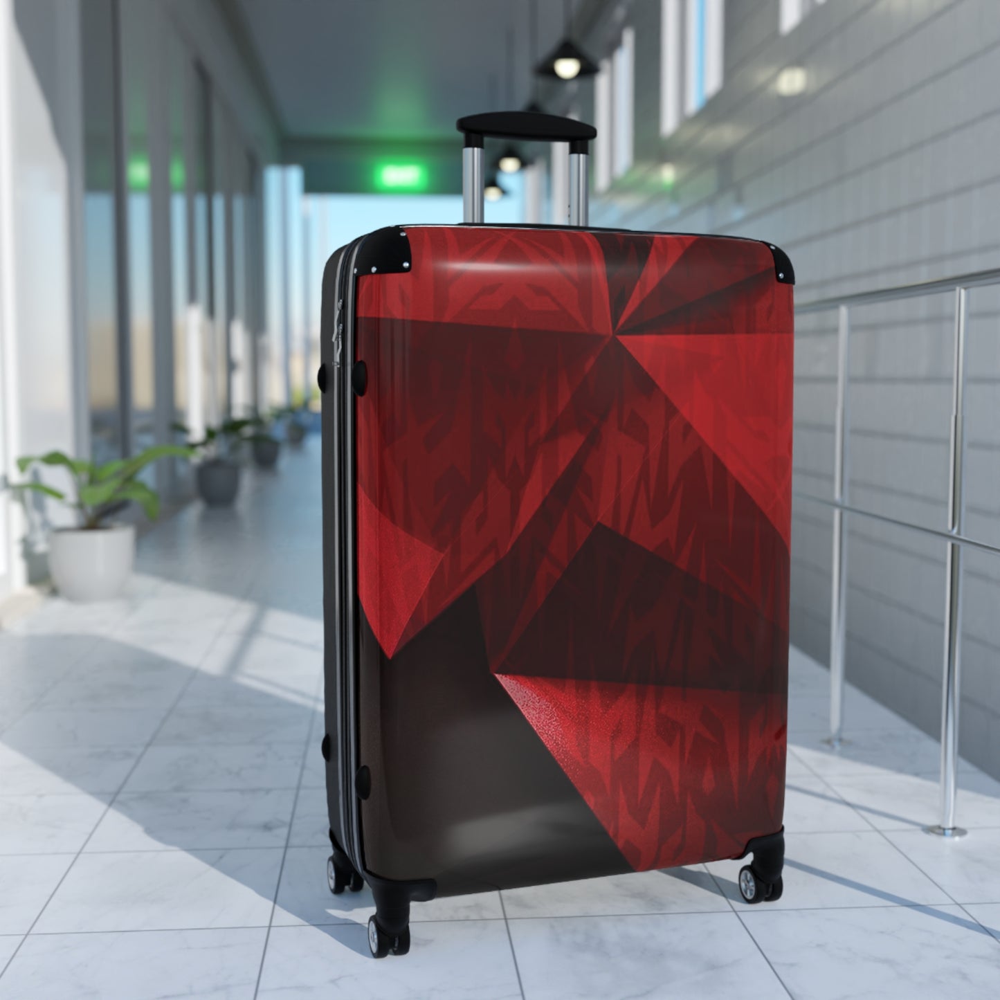 Abstract Predator Art Carry-On Suitcase - Stylish Luggage for Travelers