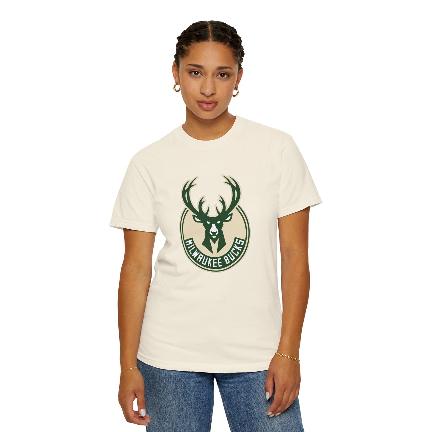 Milwaukee Bucks Play To Win Garment-Dyed T-Shirt – Premium Cotton Tee for Customization