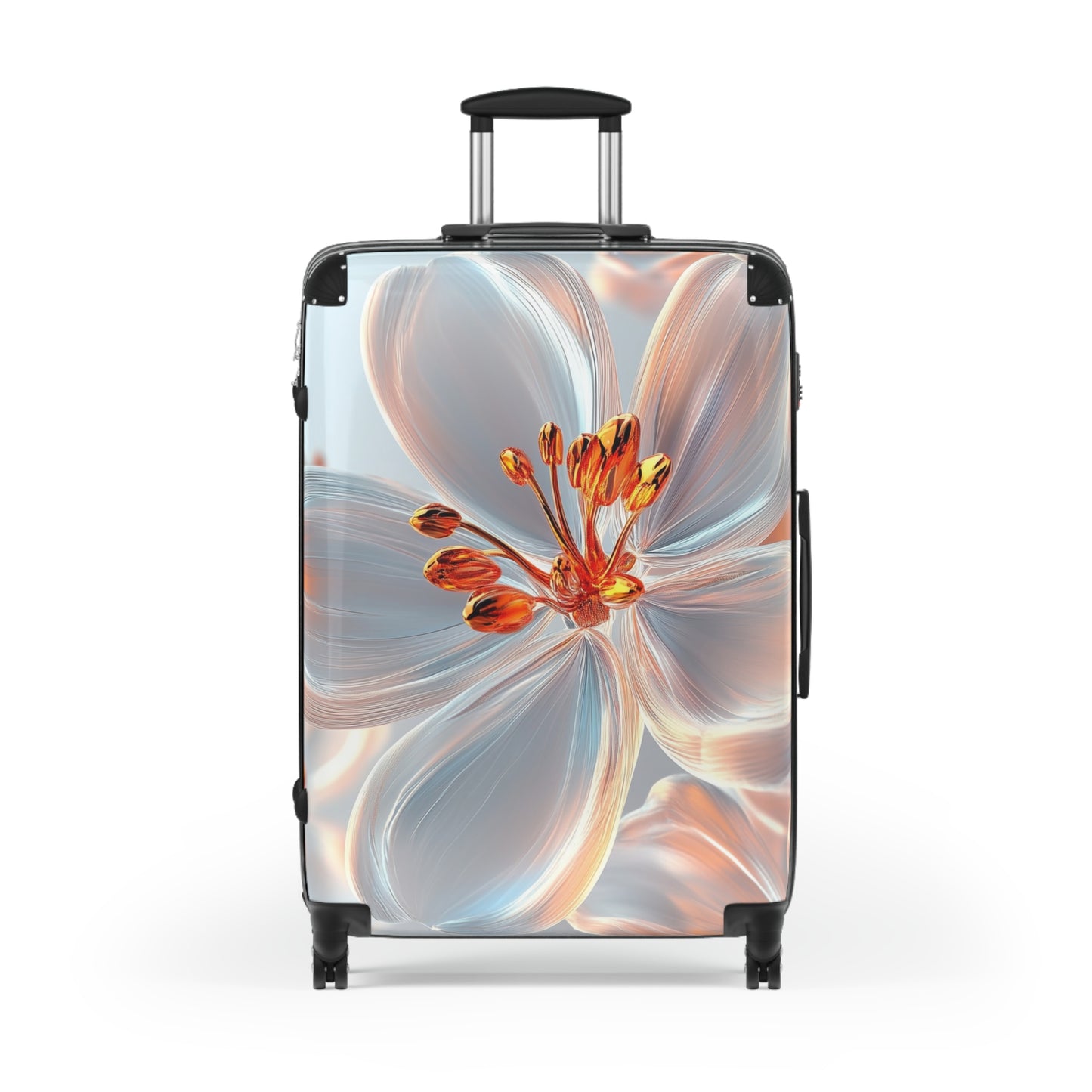 Nature Flowers Floral Petals Spring Carry-On Suitcase - Stylish Luggage for Travelers