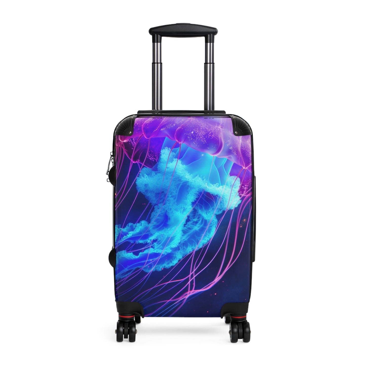 Space Jellyfish Art Carry-On Suitcase - Stylish Luggage for Travelers