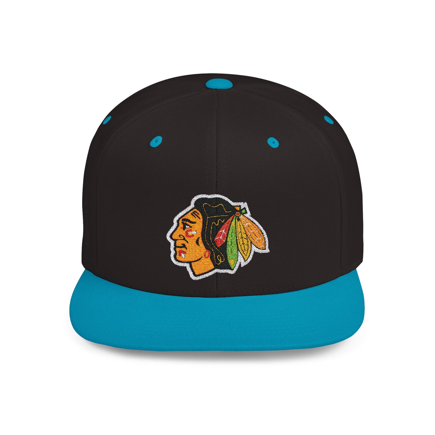 Chicago Blackhawks Flat Bill Snapback – Lightweight, Custom Fit, Premium Quality