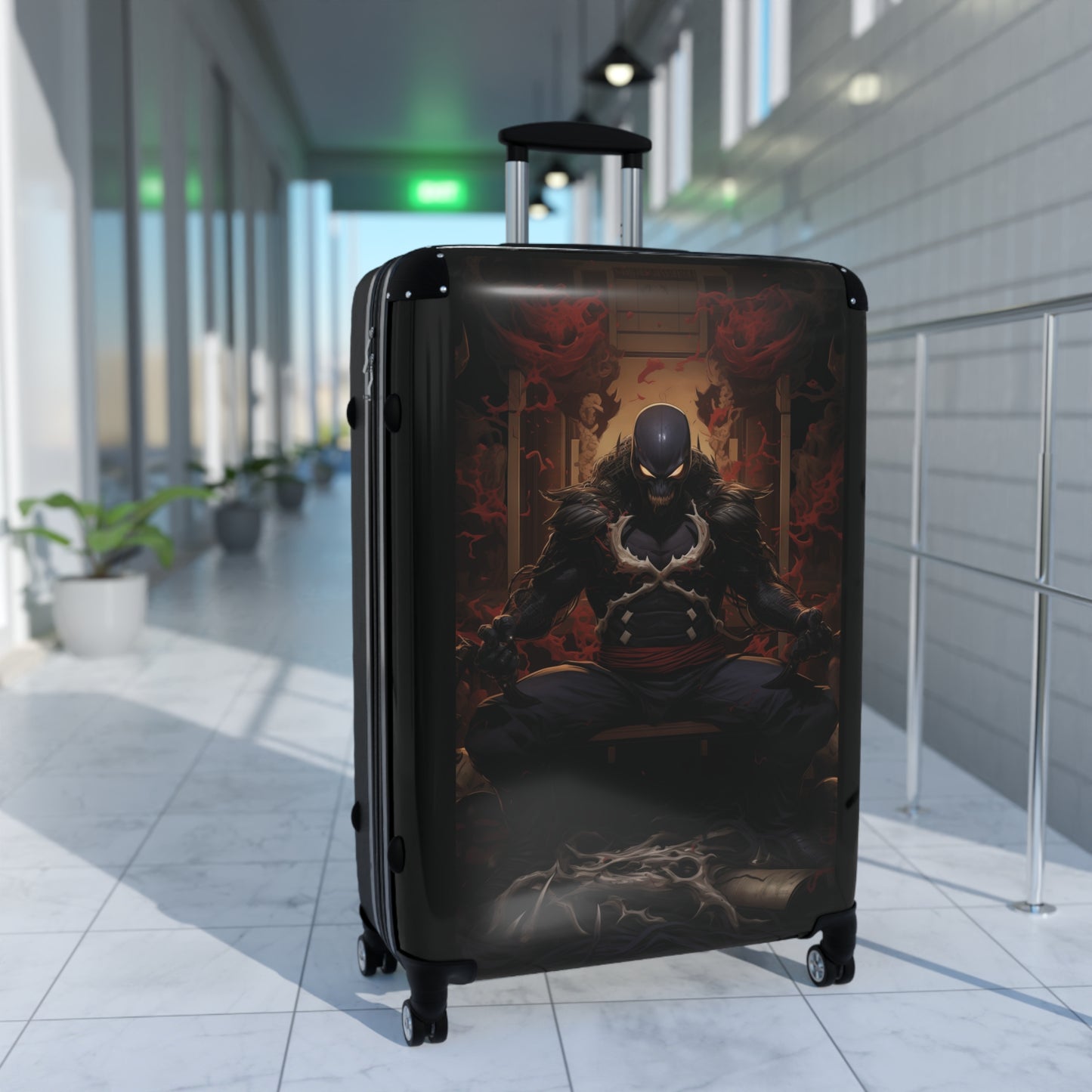 Marvel Venom Samurai Carry-On Suitcase - Stylish Luggage for Travelers