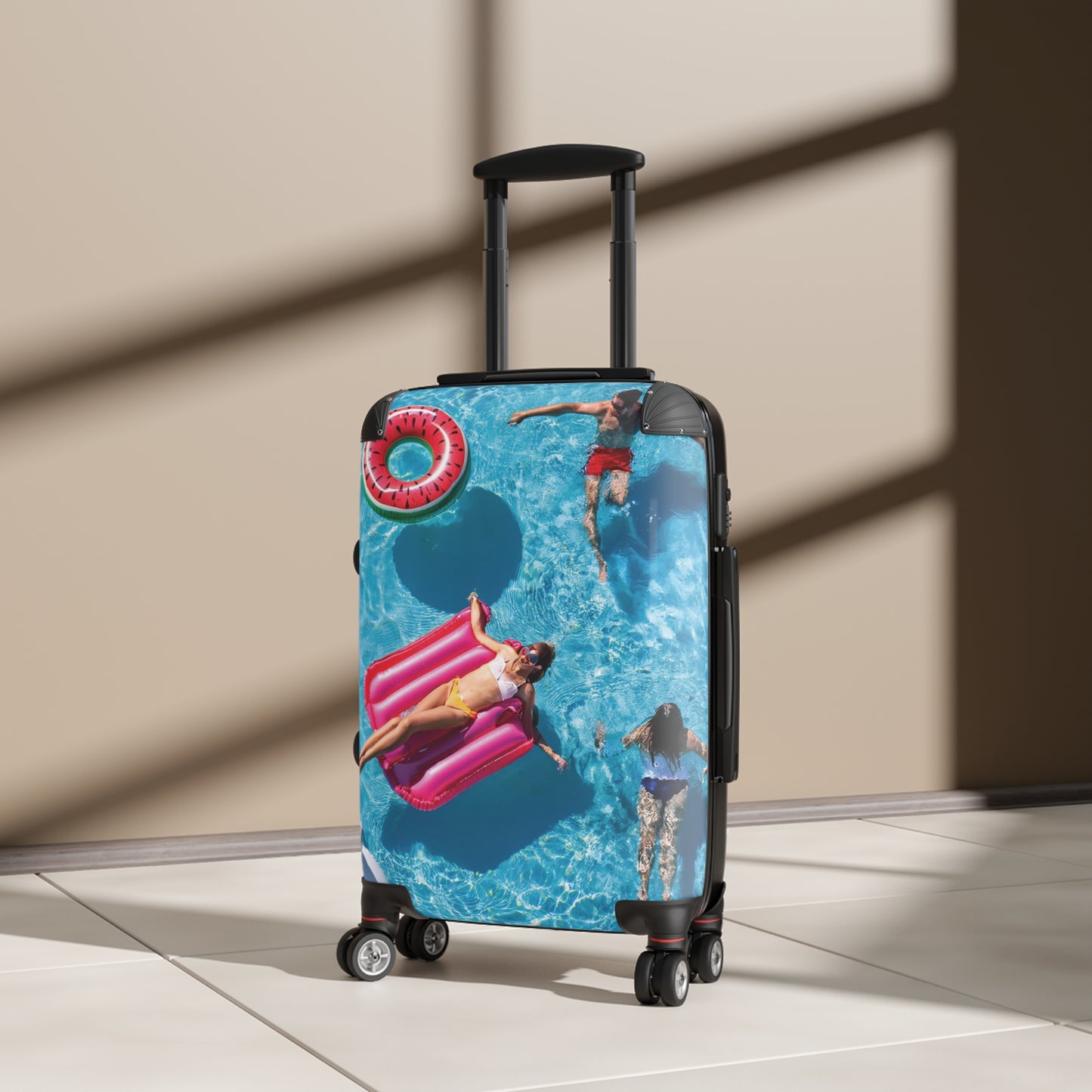 Nature Summer Pattern Carry-On Suitcase - Stylish Luggage for Travelers