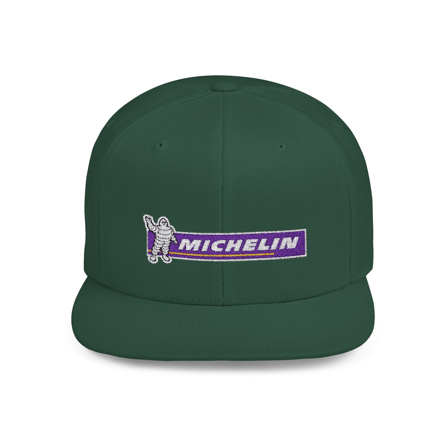 Michelin Flat Bill Snapback – Lightweight, Custom Fit, Premium Quality