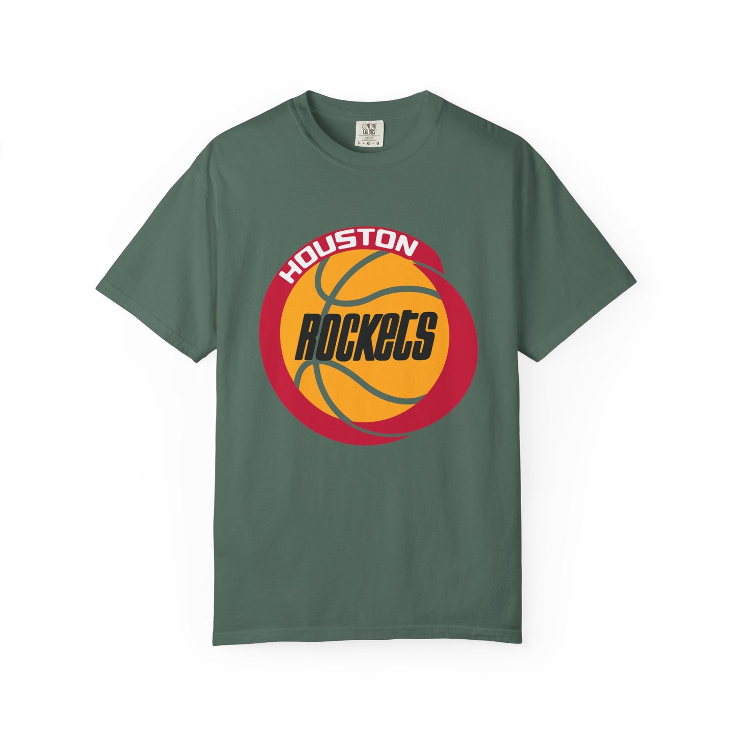 Houston Rockets Fan Garment-Dyed T-Shirt – Premium Cotton Tee for Customization