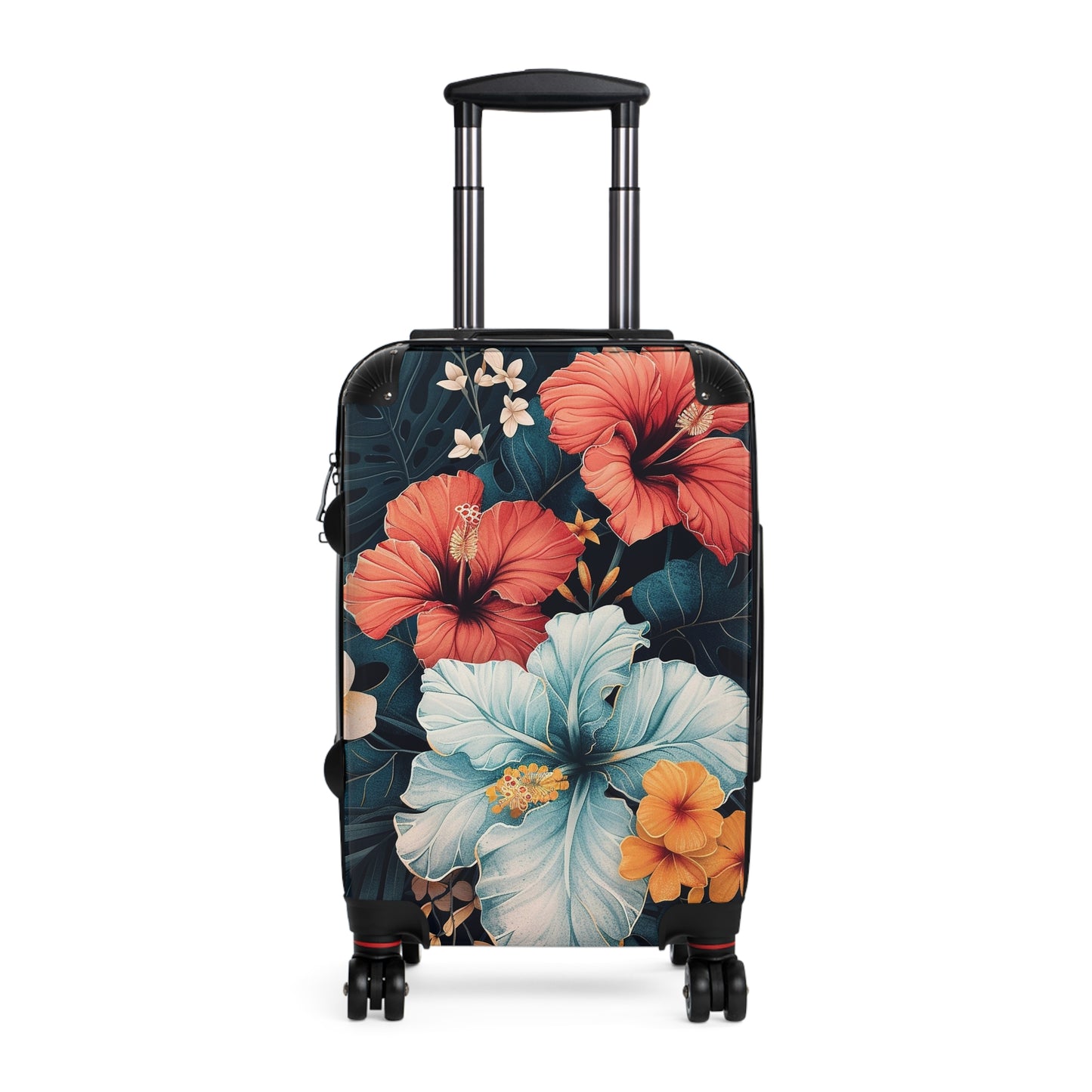 Nature Flowers Floral Animated Flower Art Carry-On Suitcase - Stylish Luggage for Travelers