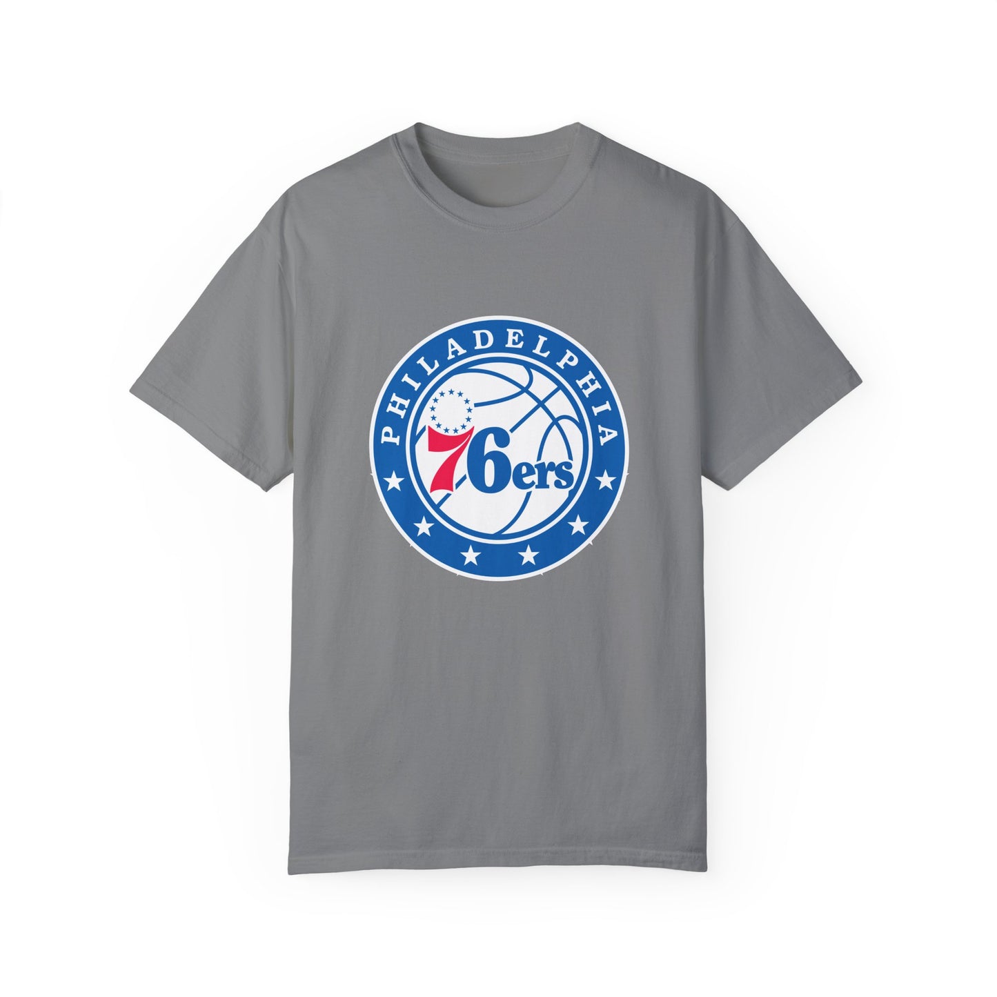 Philadelphia 76ers Basketball Life Garment-Dyed T-Shirt – Premium Cotton Tee for Customization